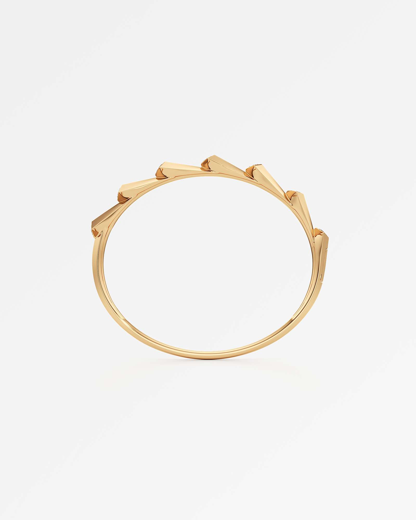 AM To Beyond Resonova Diamond Bangle, In 14K Yellow Gold (1.61 ctw)