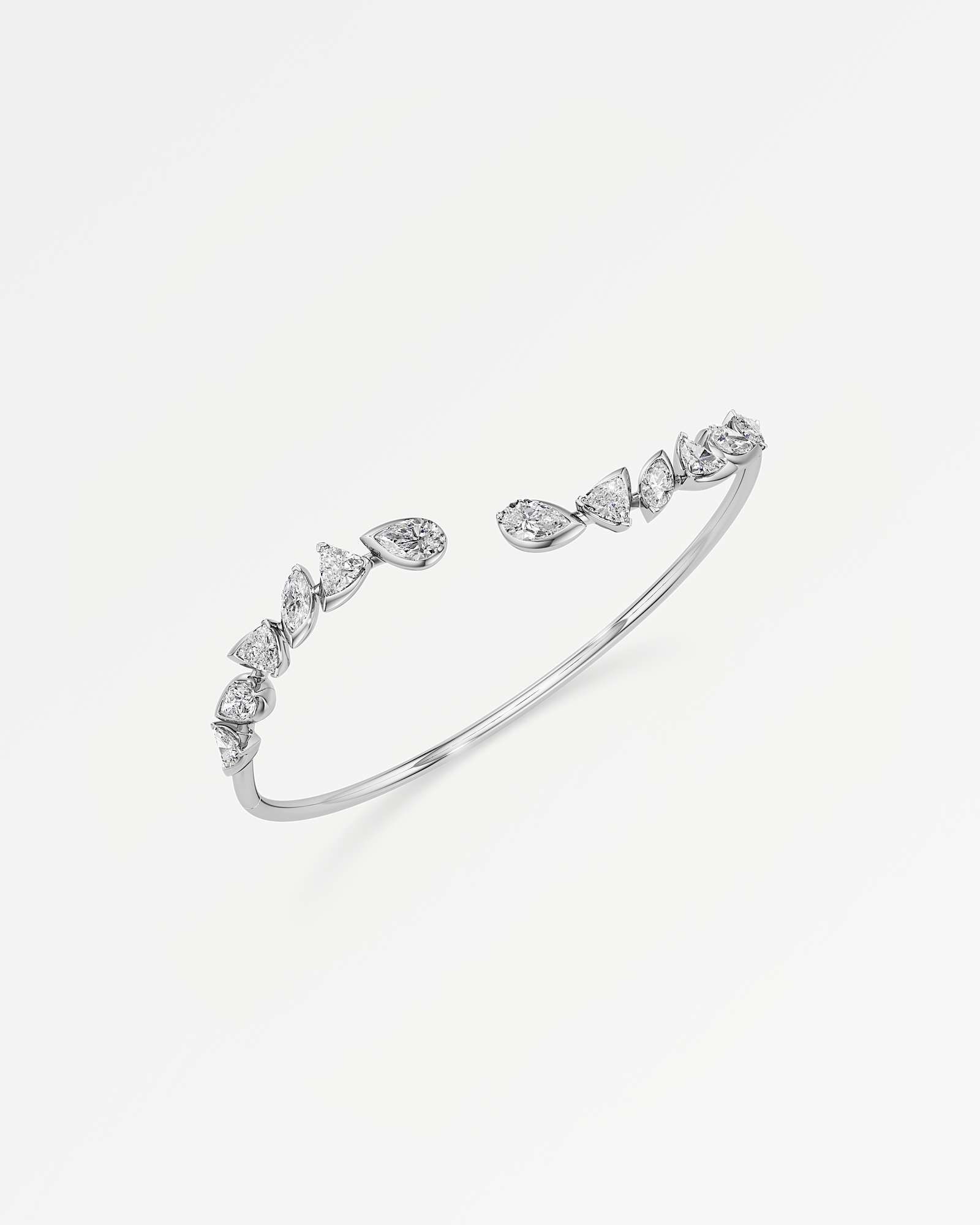 Rochette Diamond Bangle