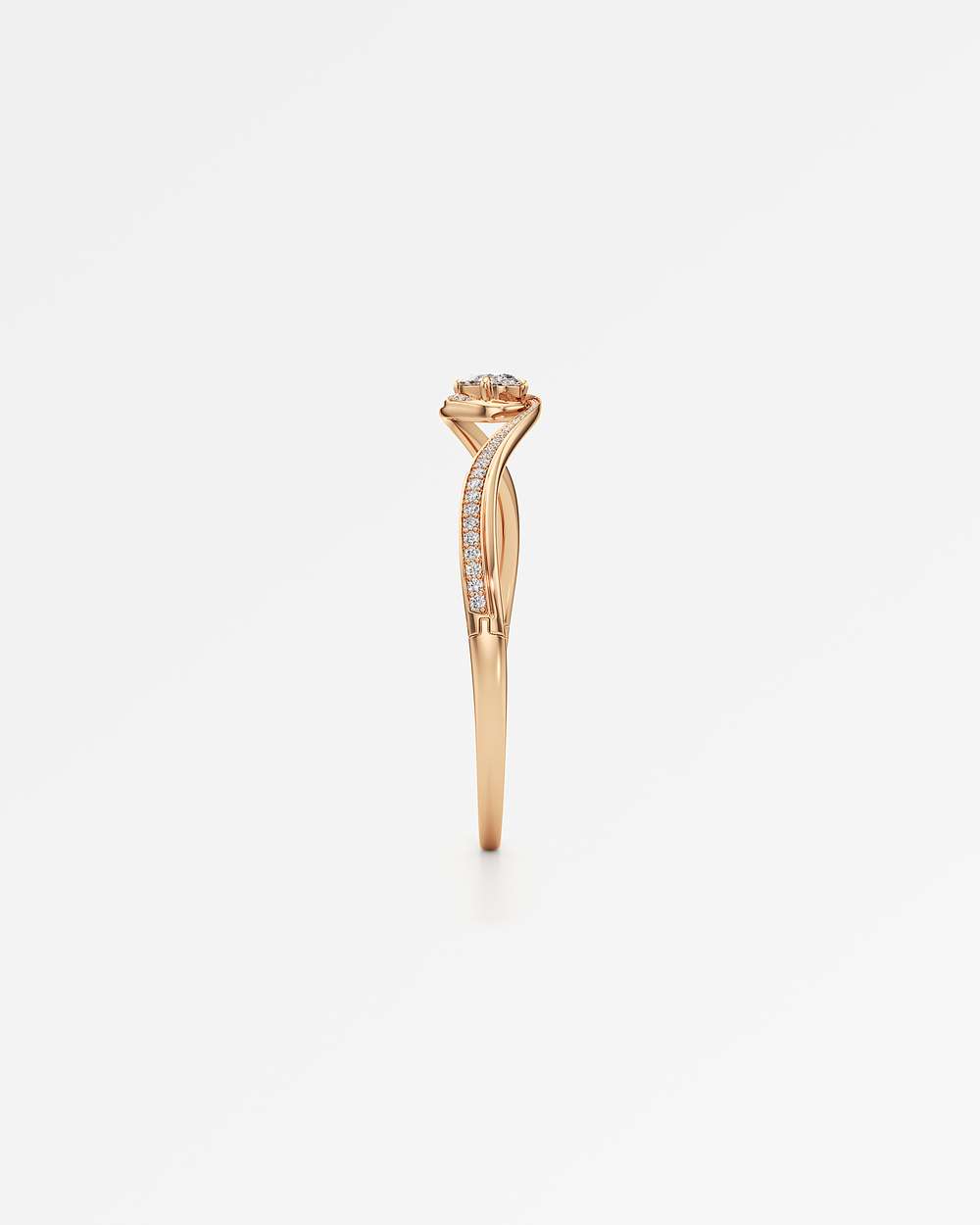 Sylphine Diamond Bangle