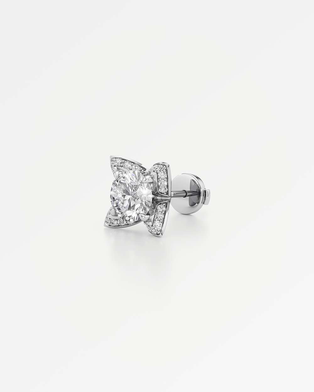 Etera Diamond Stud Earrings
