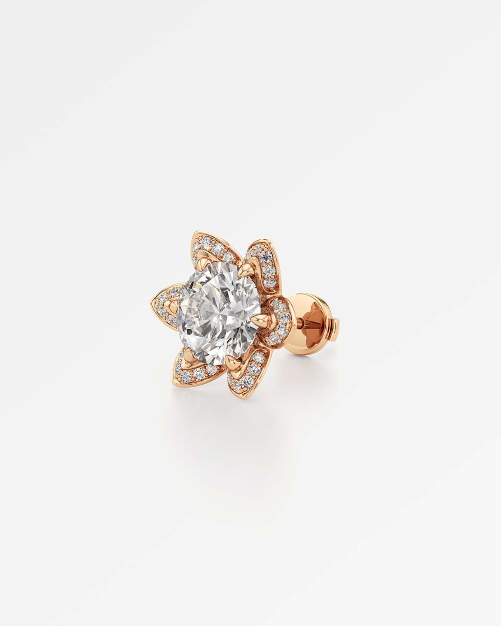Evora Diamond Stud Earrings