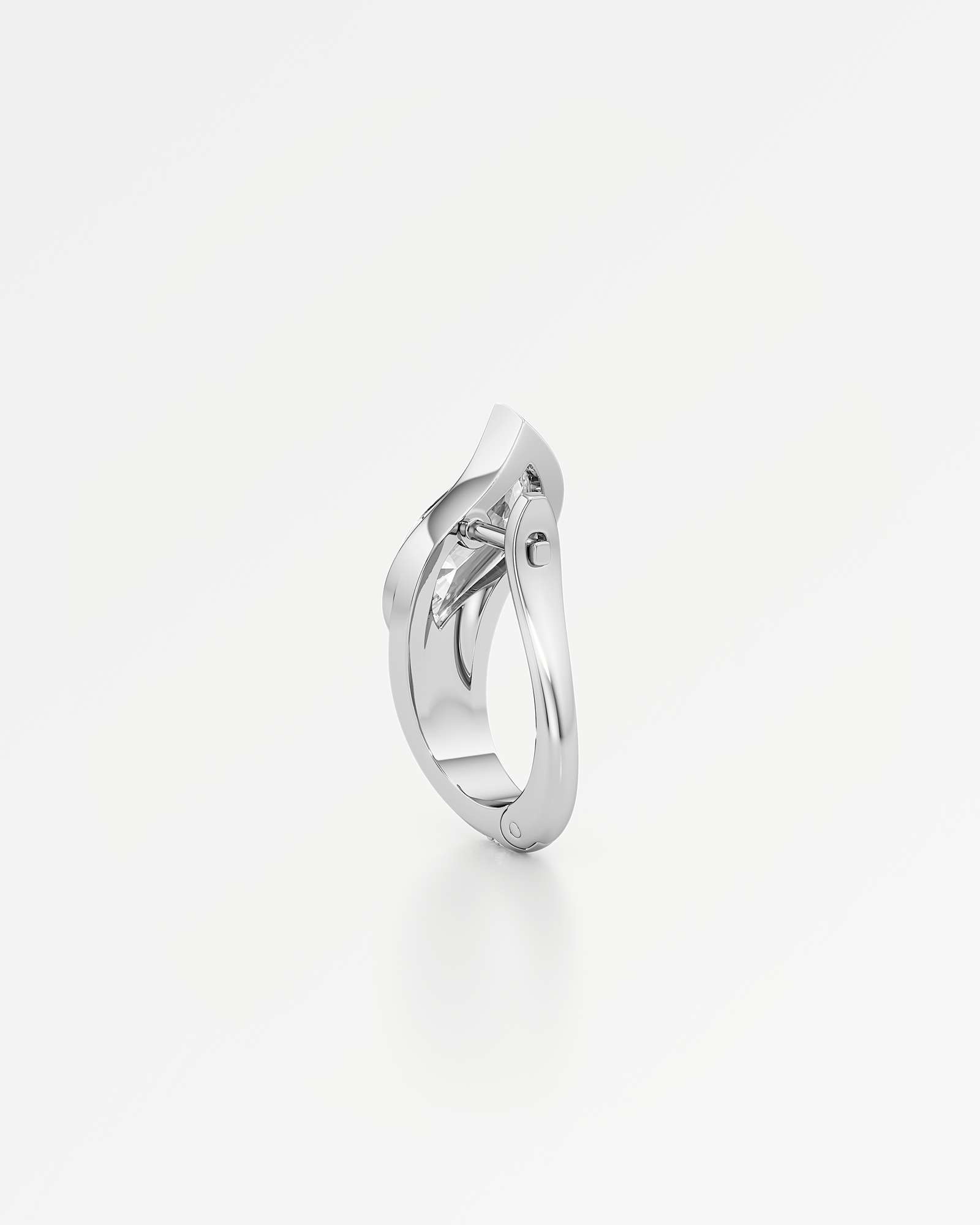 Glimmer Fria Diamond Earrings, In 14K White Gold (2.36 ctw)