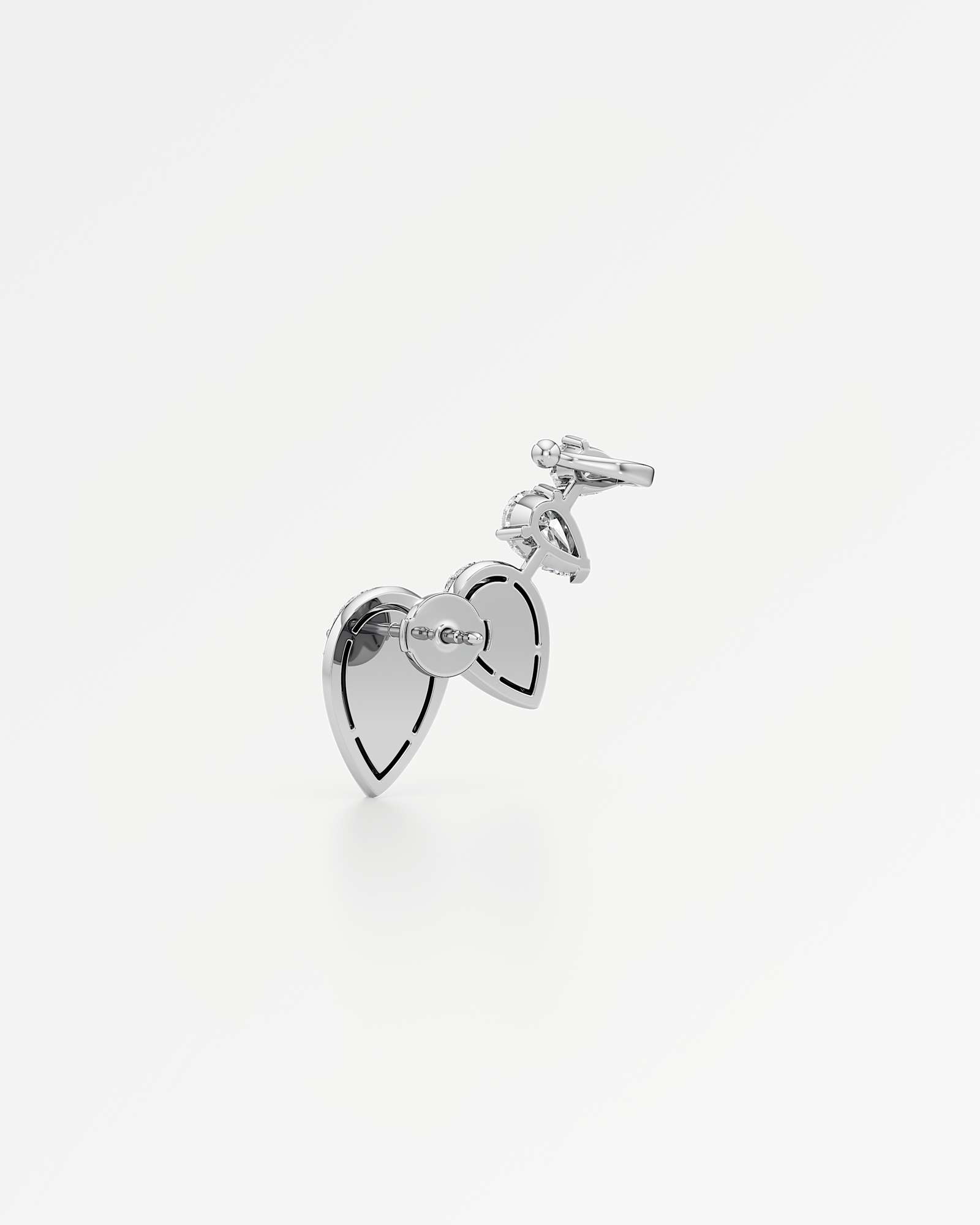 HELD Avera Diamond Earrings, In 14K White Gold (5.27 ctw)