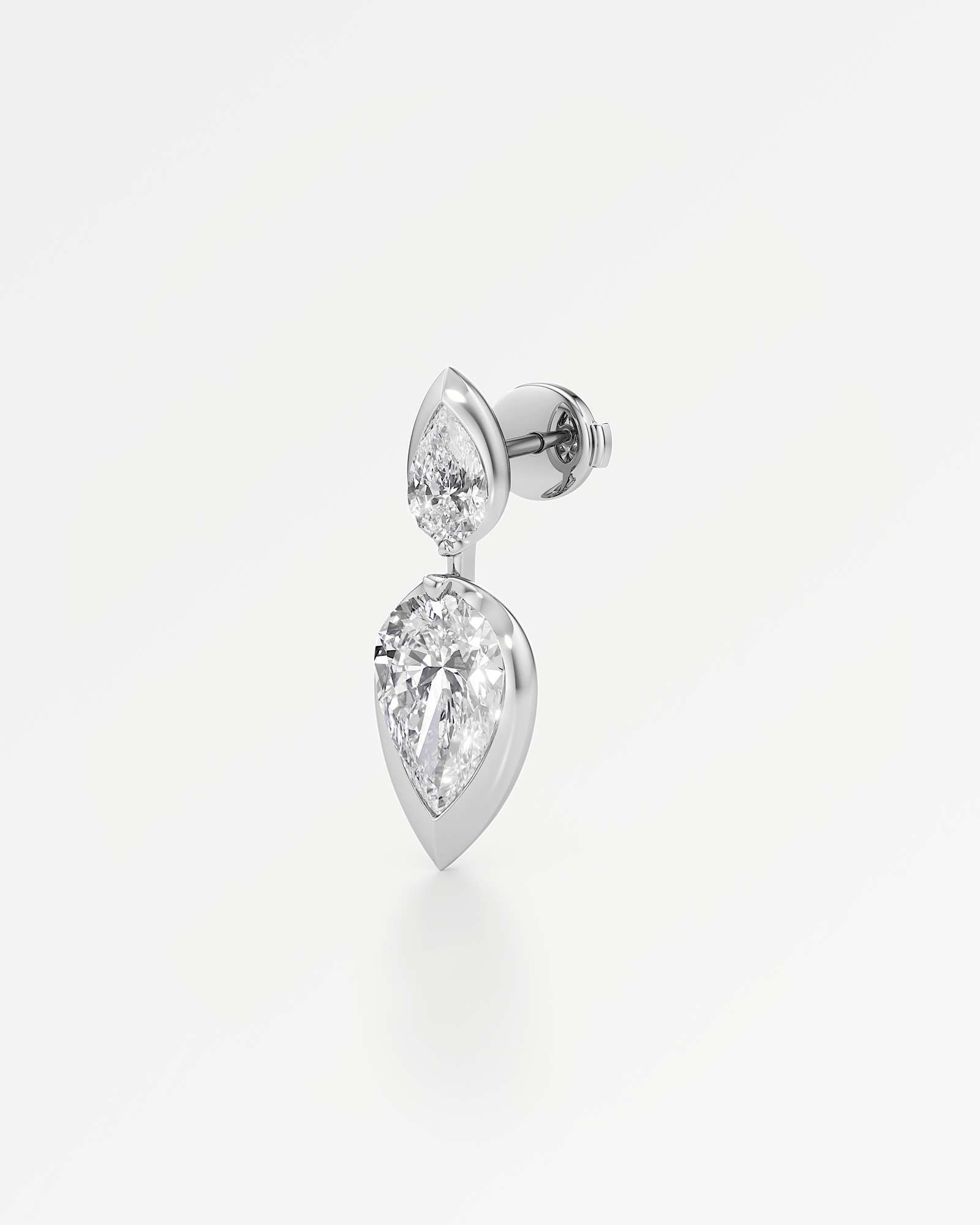 Pinnacle Altisse Diamond Earrings, In 14K White Gold (3.16 ctw)