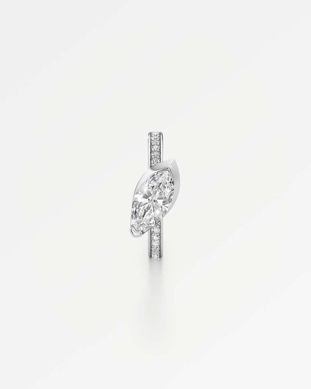 Ridalyn Diamond Hoop Earrings