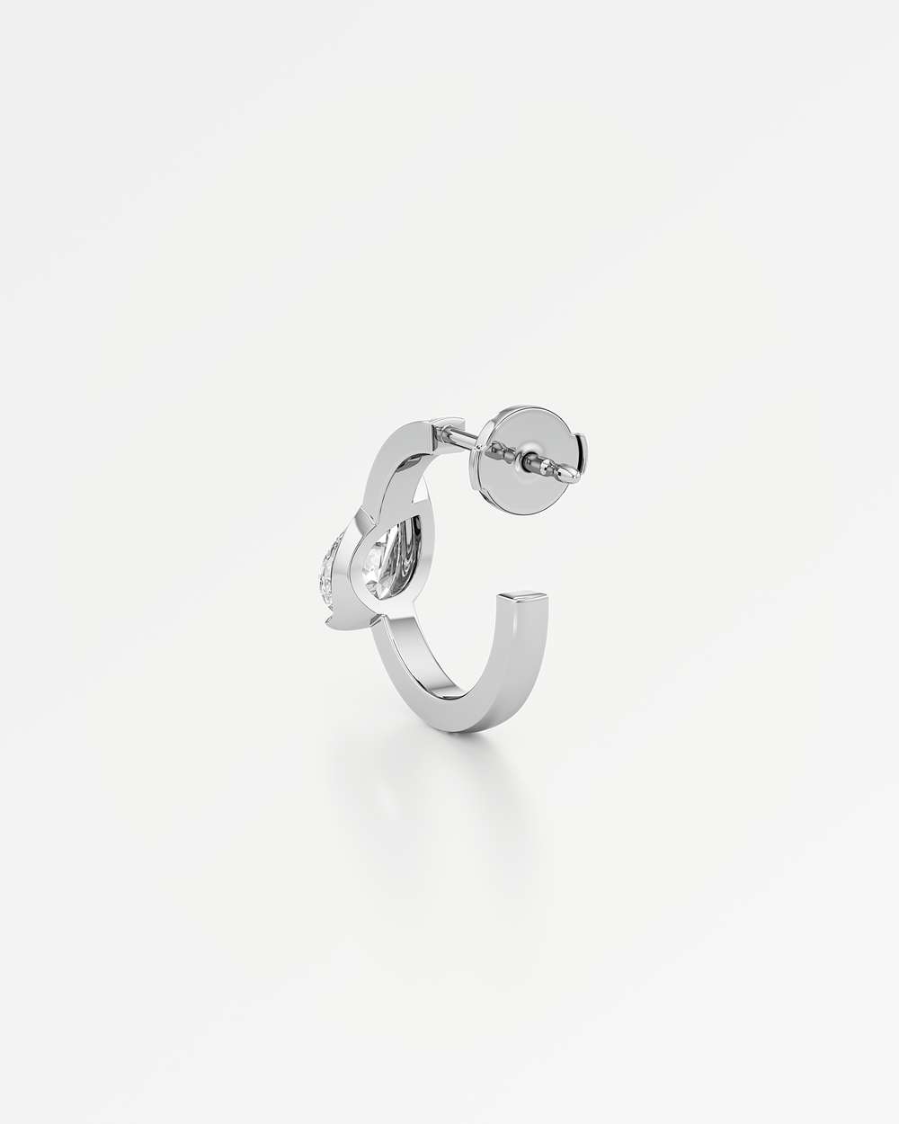 Ridaris Diamond Hoop Earrings