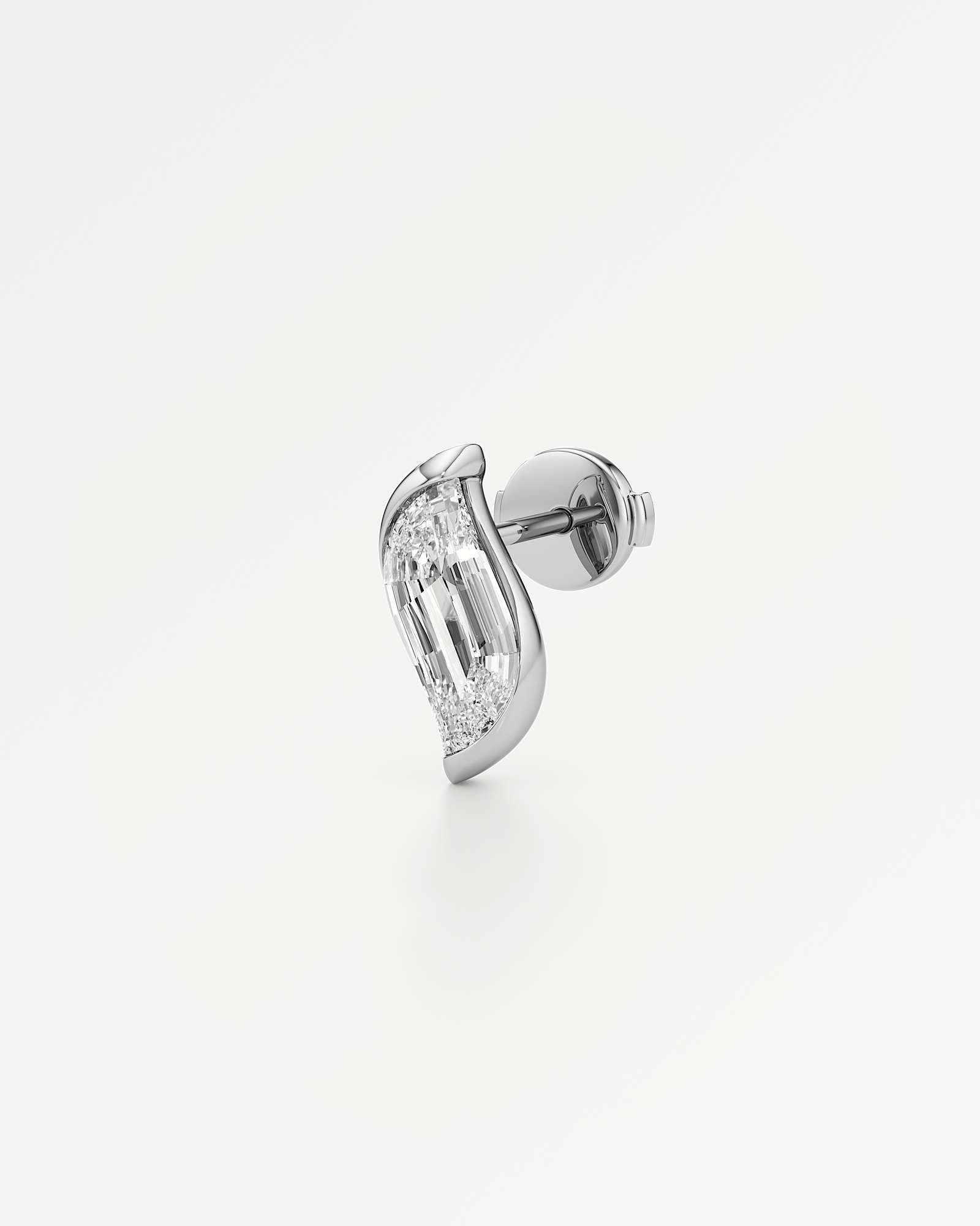 Glimmer Faléa Diamond Earrings, In 14K White Gold (2.00 ctw)