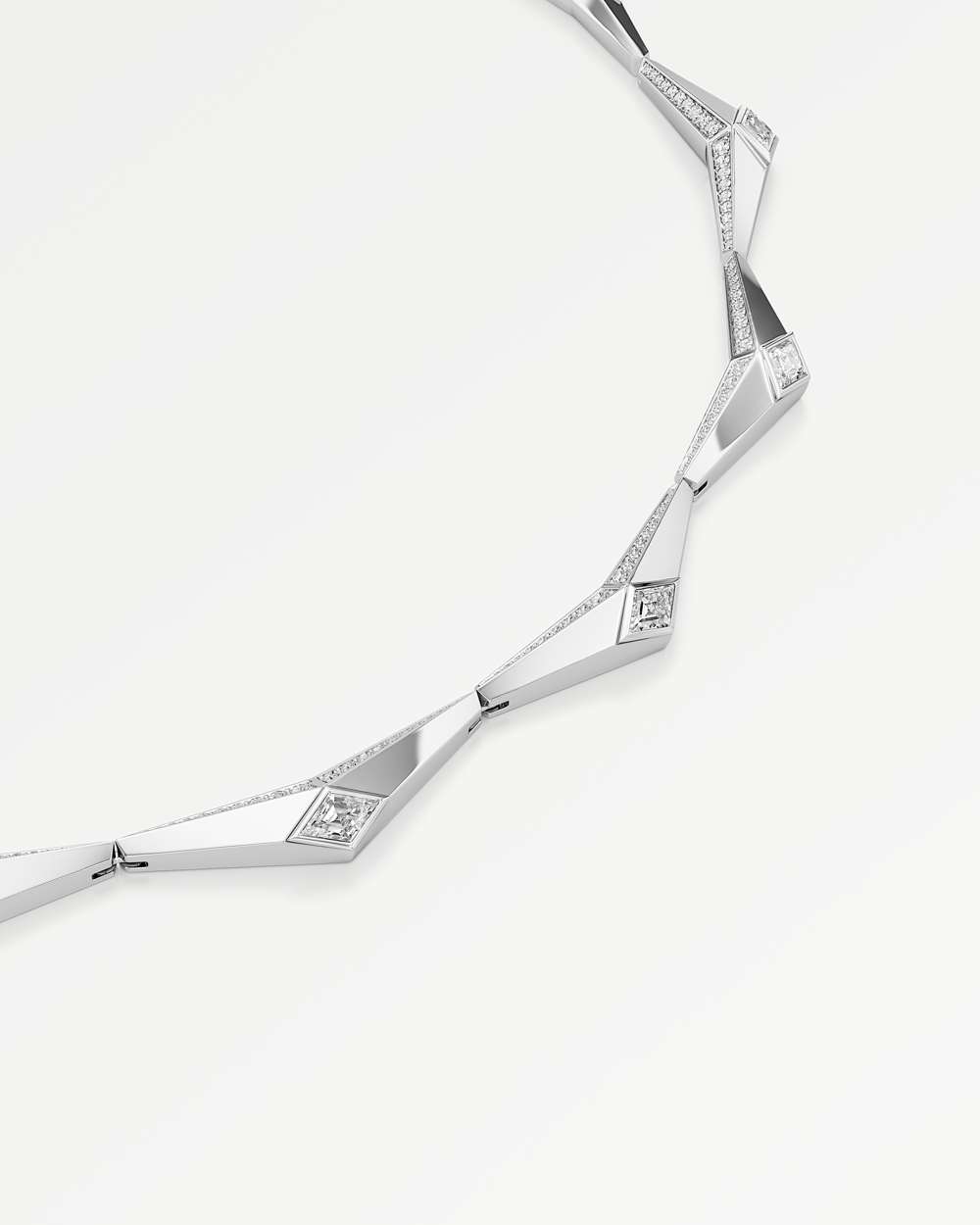 AM TO BEYOND Aspira Diamond Necklace