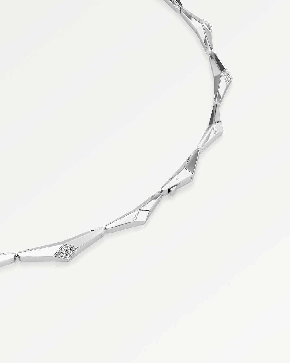 AM TO BEYOND Aspira Diamond Necklace