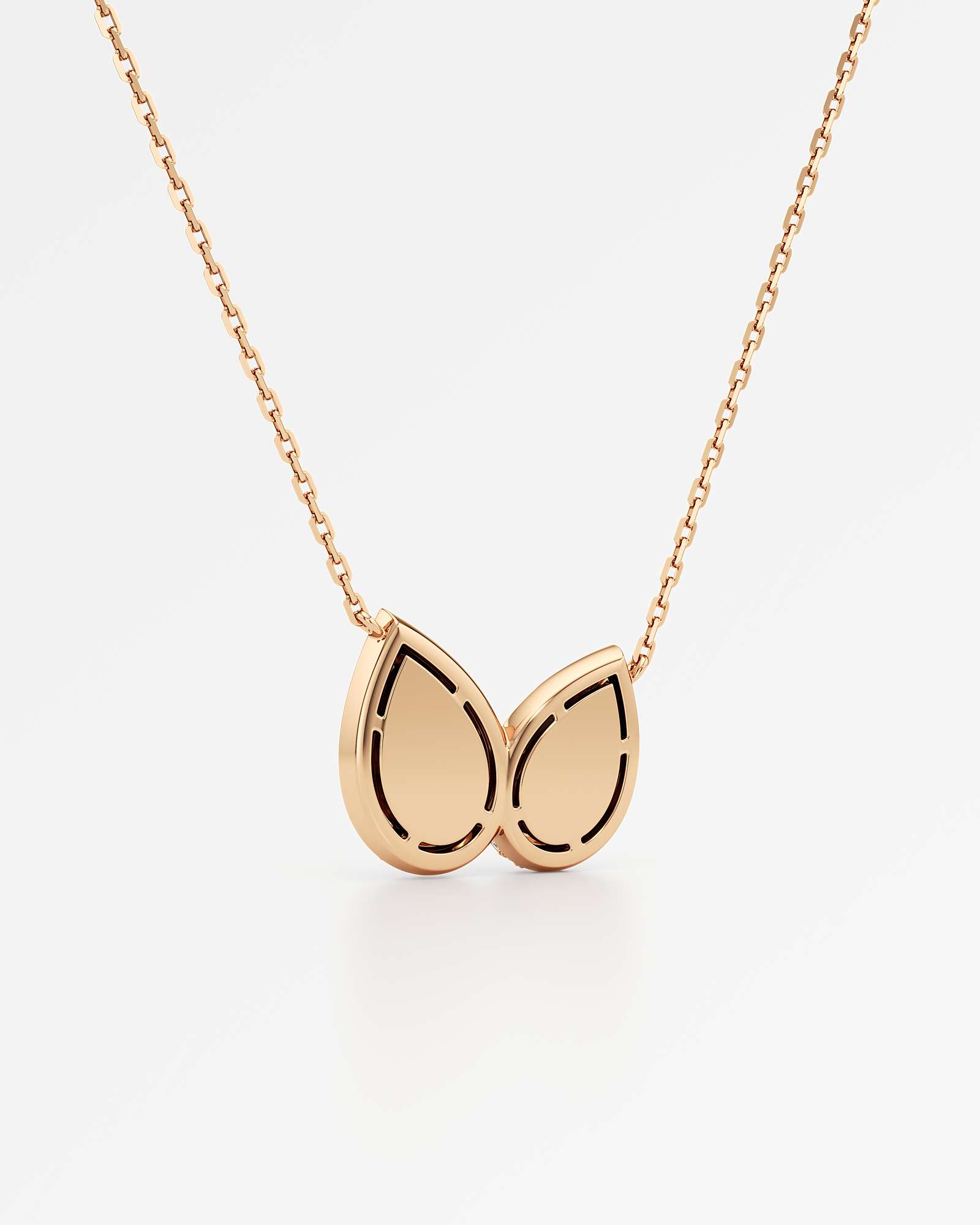 HELD Miran Diamond Necklace, In 14K Rose Gold (2.11 ctw)