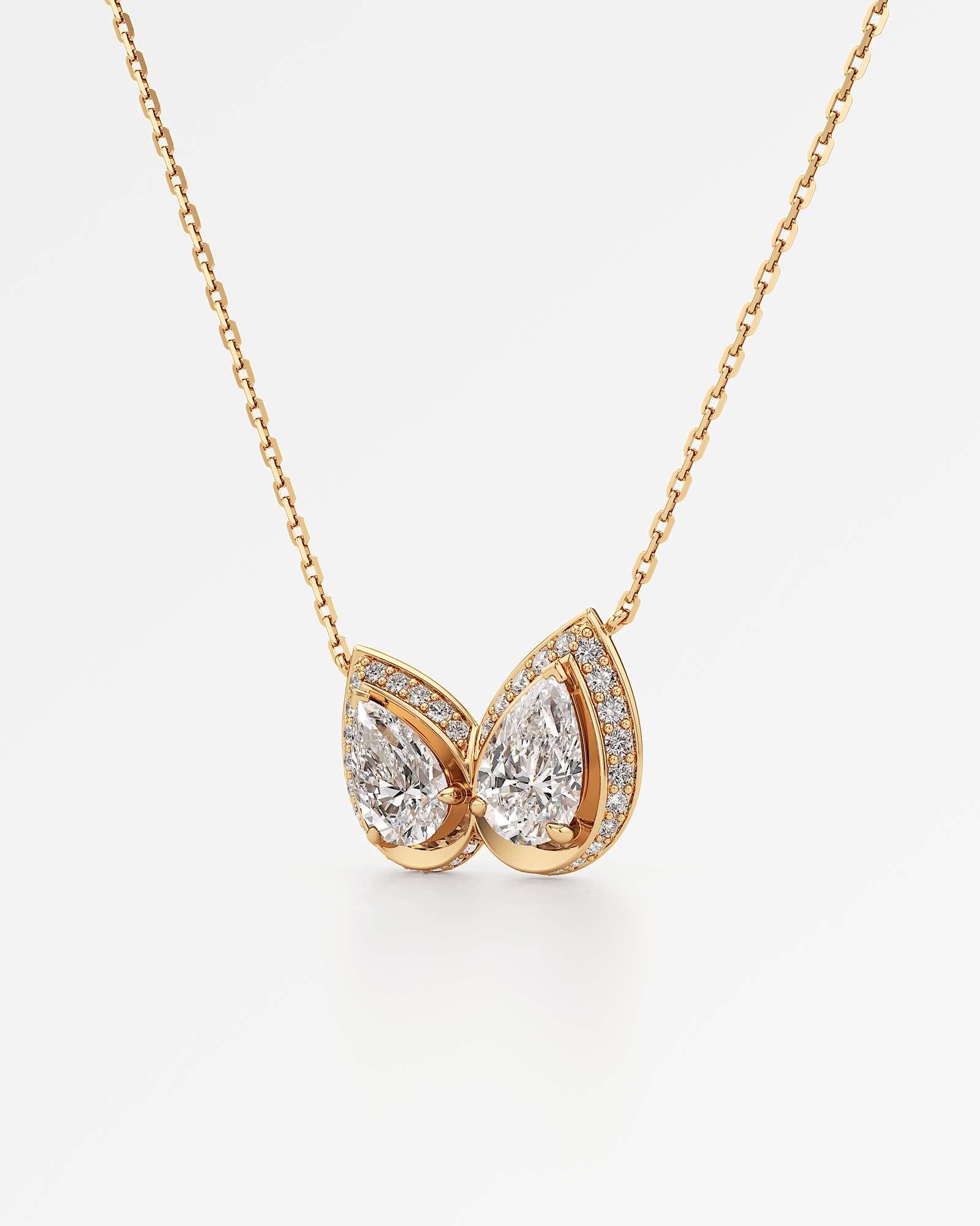 HELD Miran Diamond Necklace, In 14K Yellow Gold (2.11 ctw)