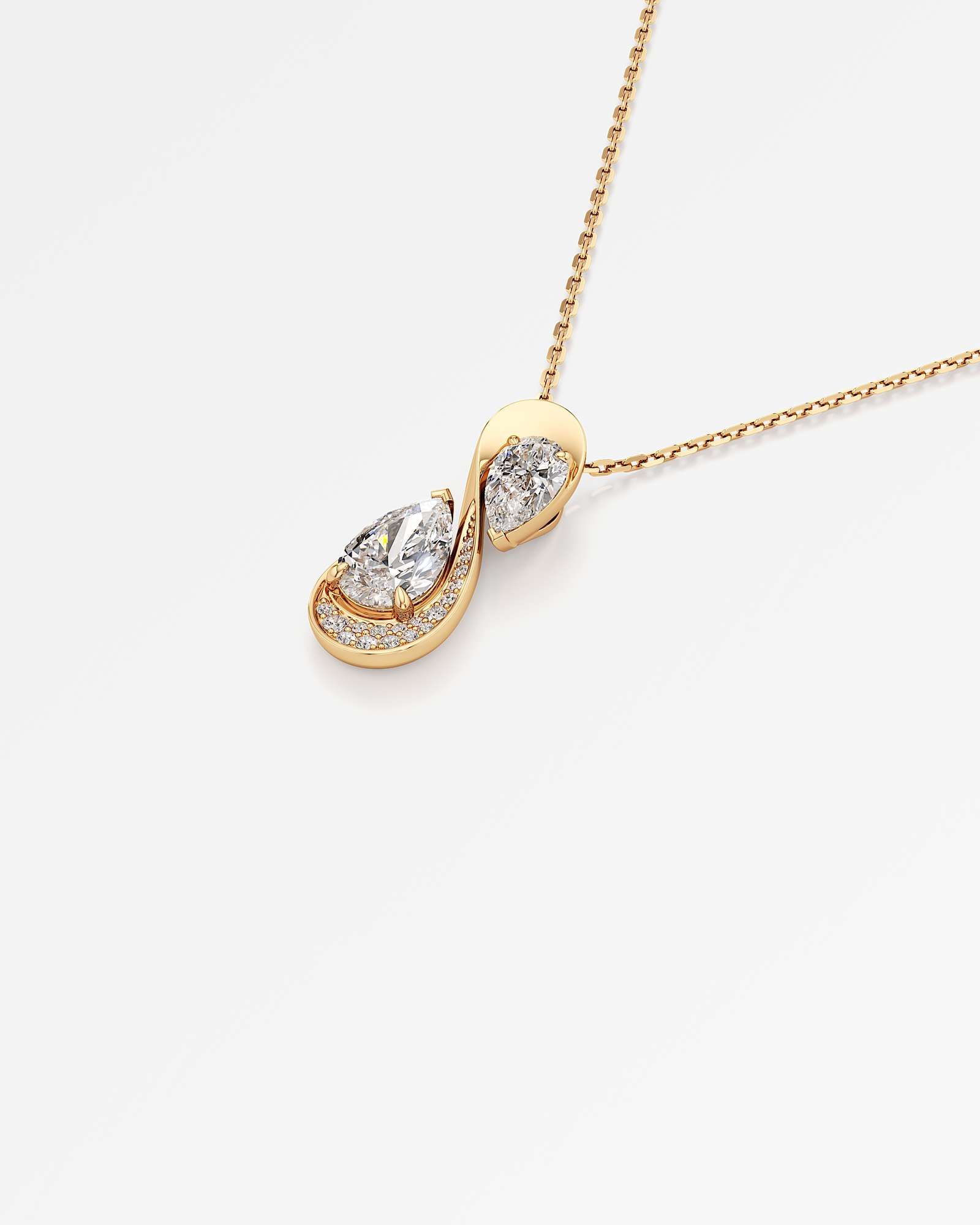 You Zephyr Diamond Pendant, in 14K Yellow Gold (1.61 ctw)
