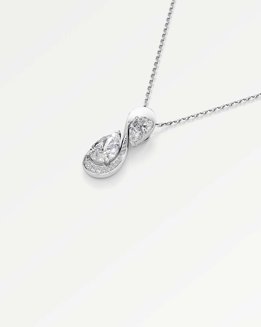 Zephyr Diamond Pendant