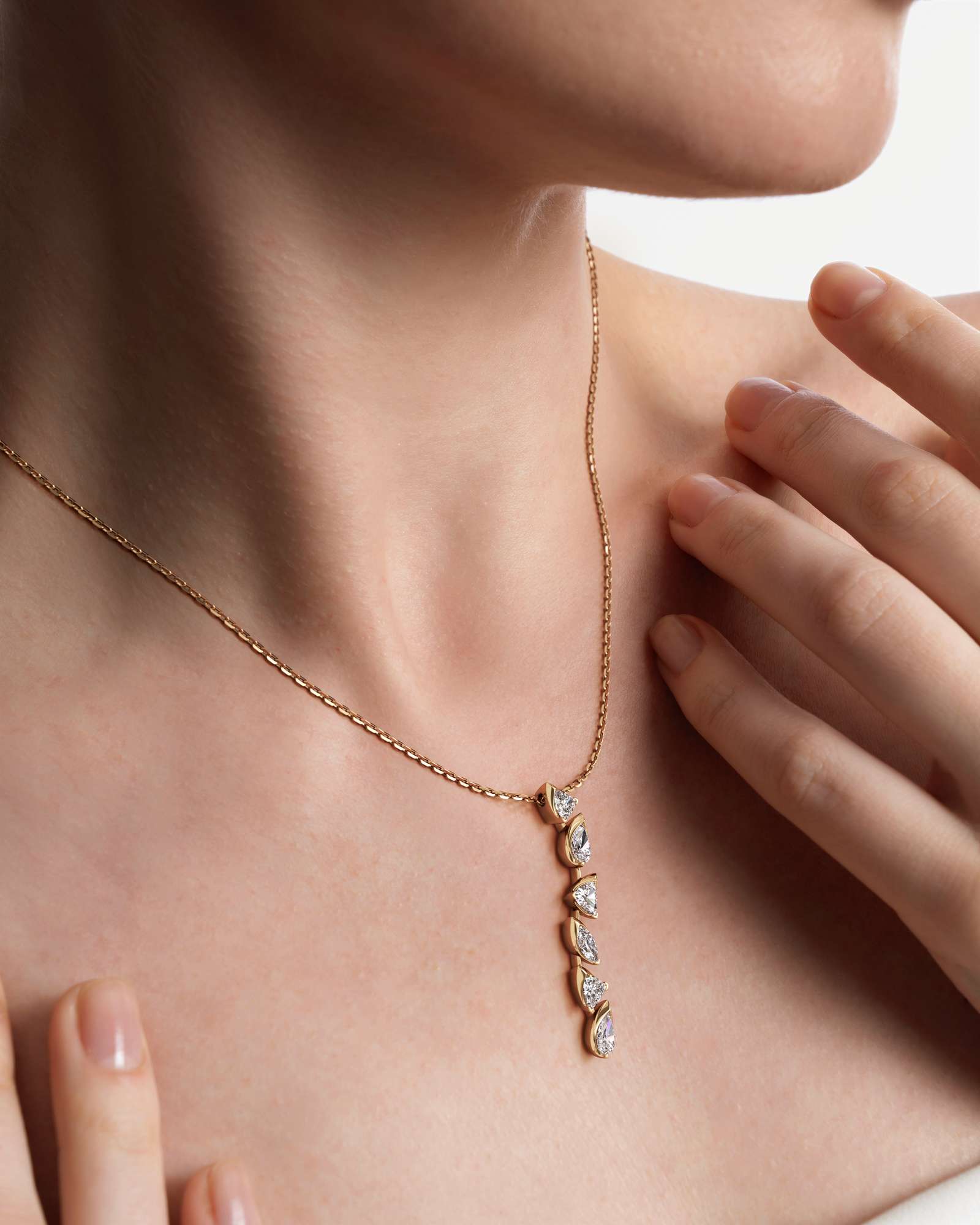 Pinnacle Vettaire Diamond Pendant, In 14K Yellow Gold (1.42 ctw)