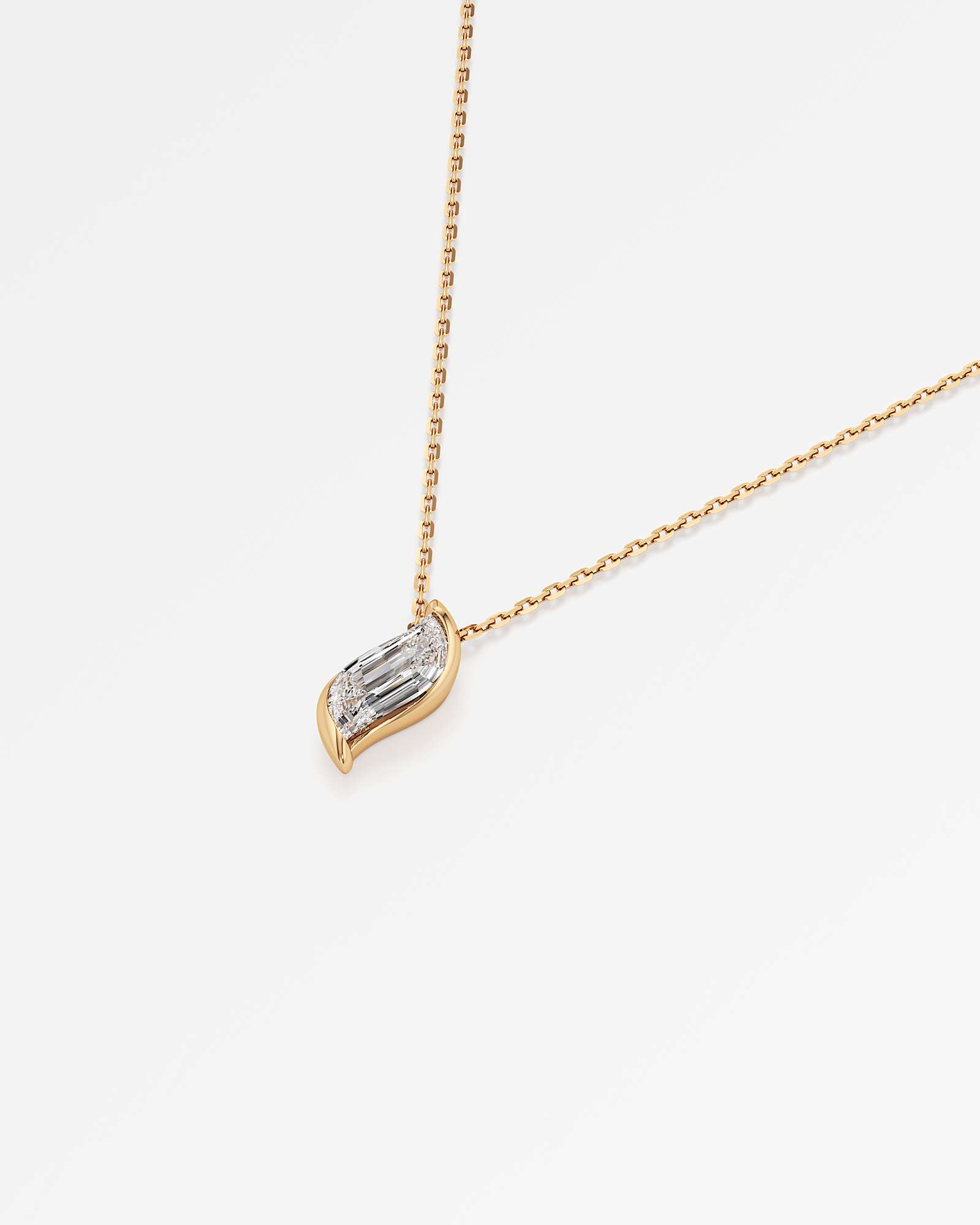 Glimmer Faléa Diamond Pendant, In 14K Yellow Gold (2.00 ctw)