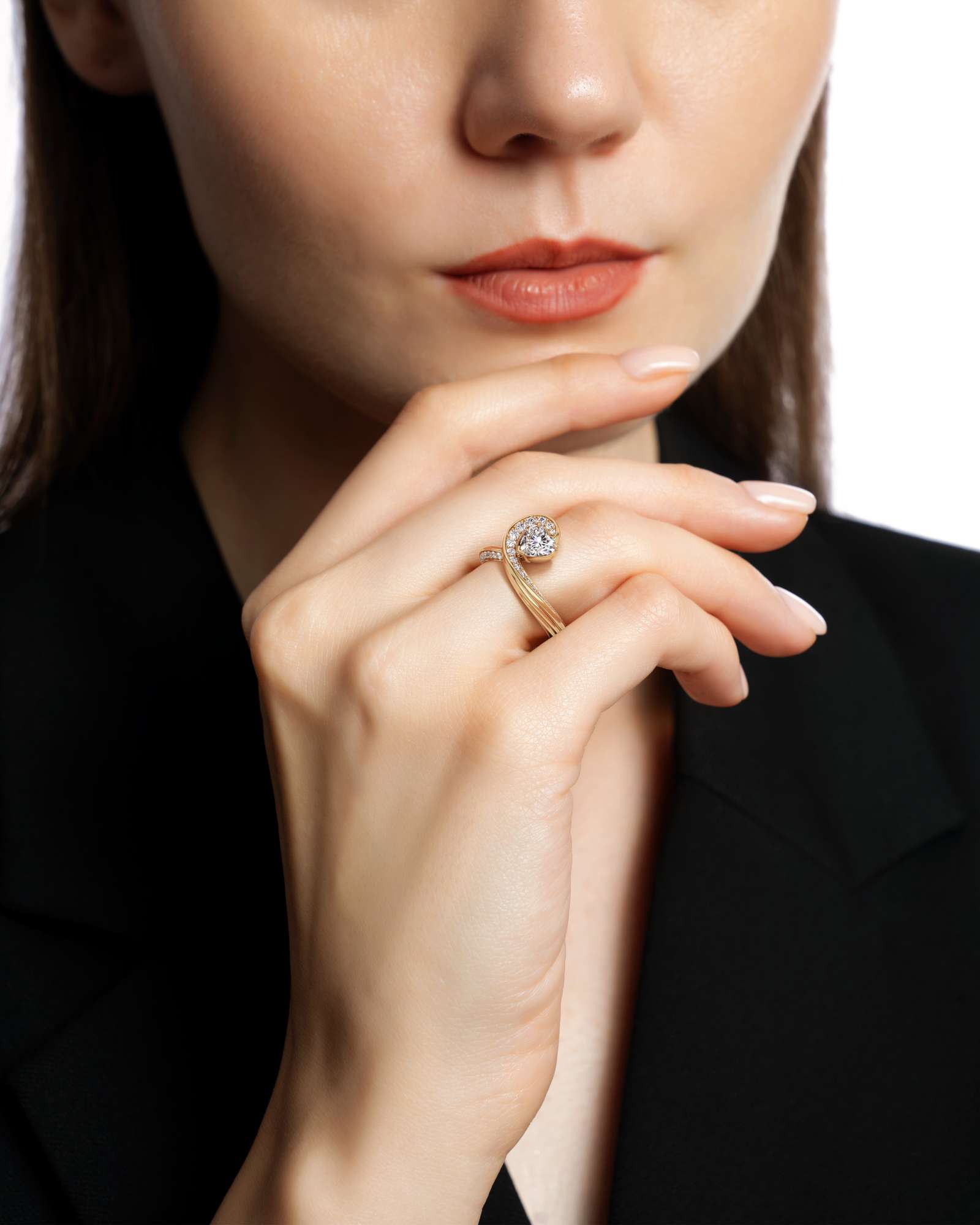 You Chérir Diamond Engagement Ring, in 14K Yellow Gold (1.10 ctw)