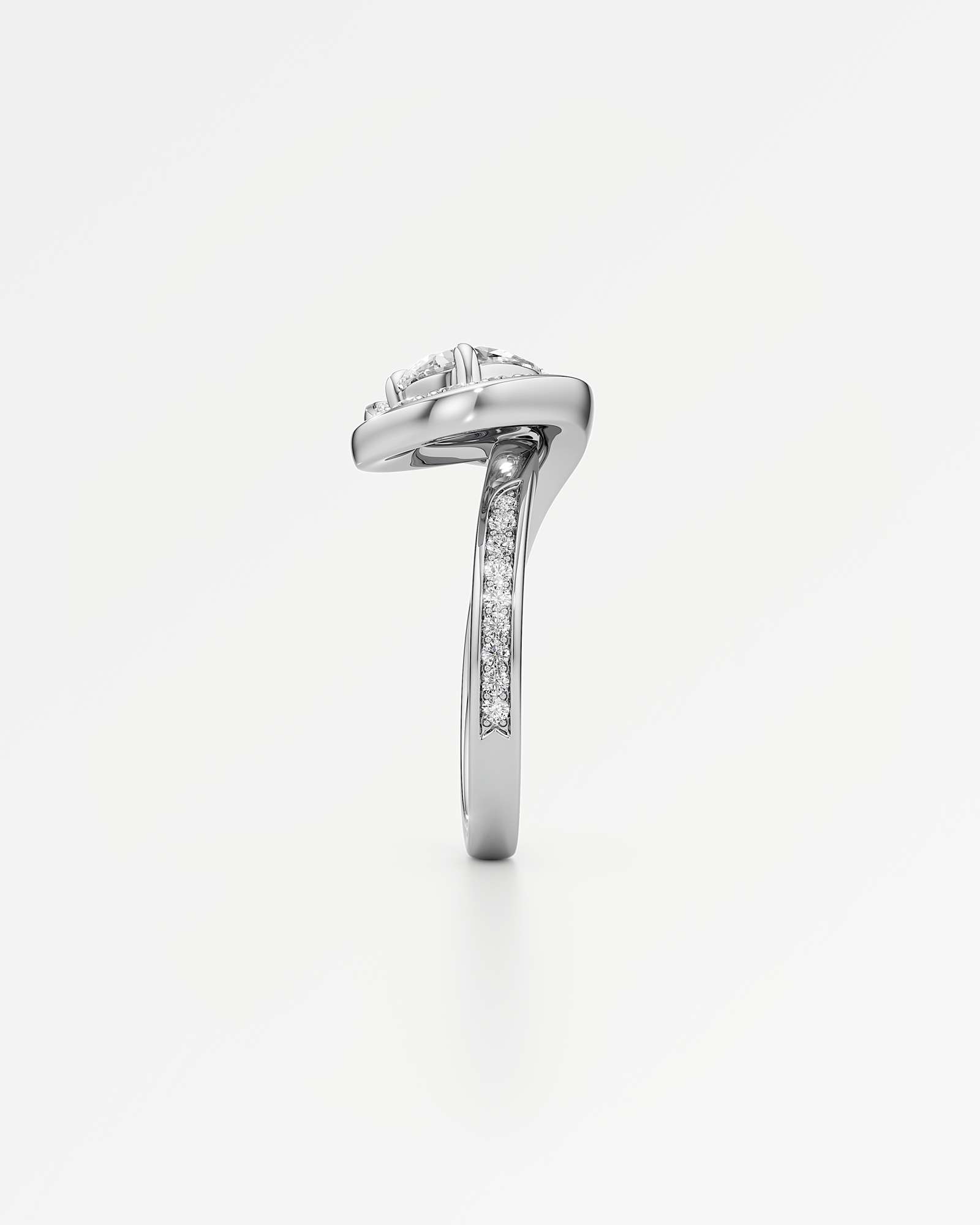 You Sarabande Diamond Ring, in 14K White Gold (1.86 ctw)