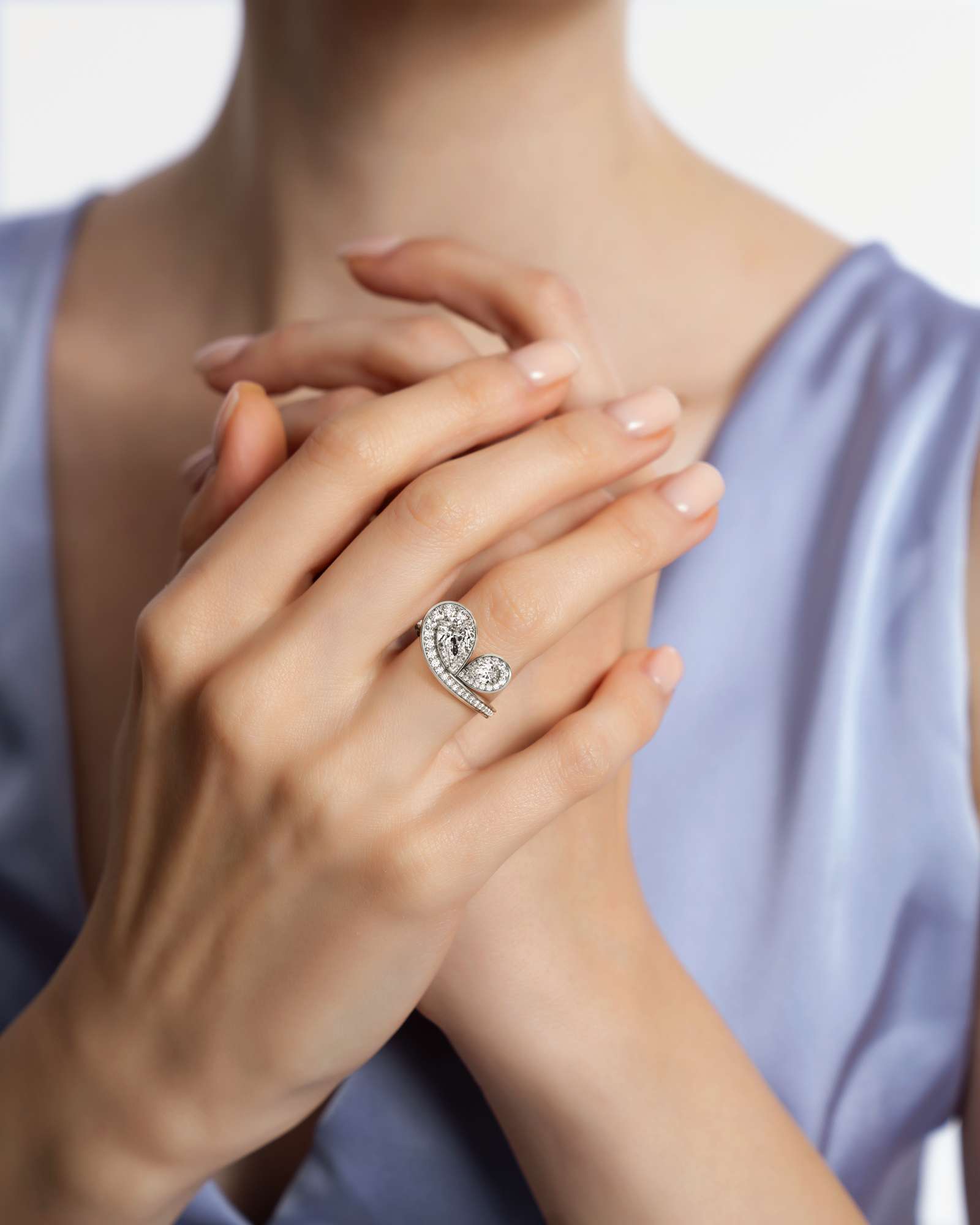 You Sarabande Diamond Ring, in 14K White Gold (1.86 ctw)