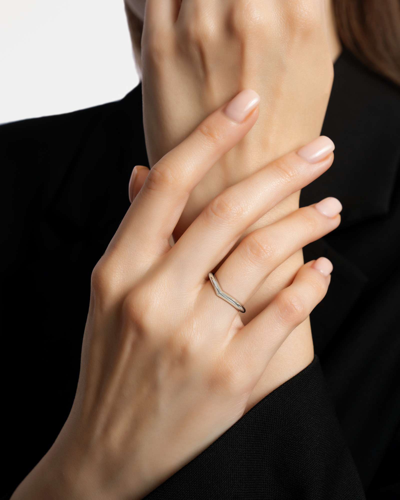 Velara Vita Wedding Band, in 14K White Gold