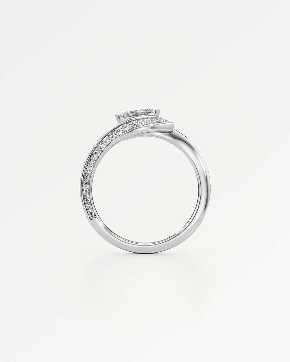 Oracle Diamond Engagement Ring