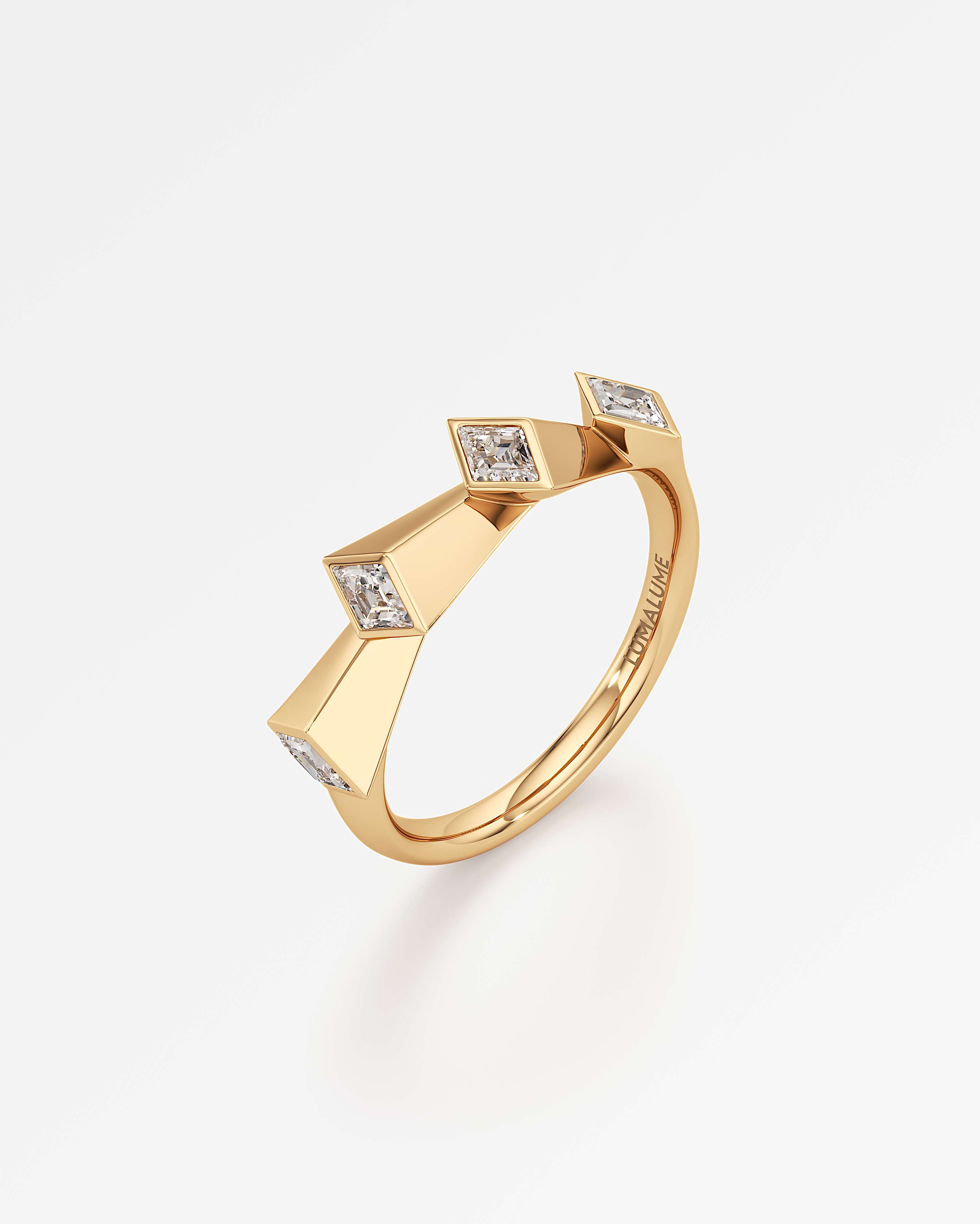 AM To Beyond Quartium Diamond Ring, in 18K Yellow Gold (0.56 ctw)