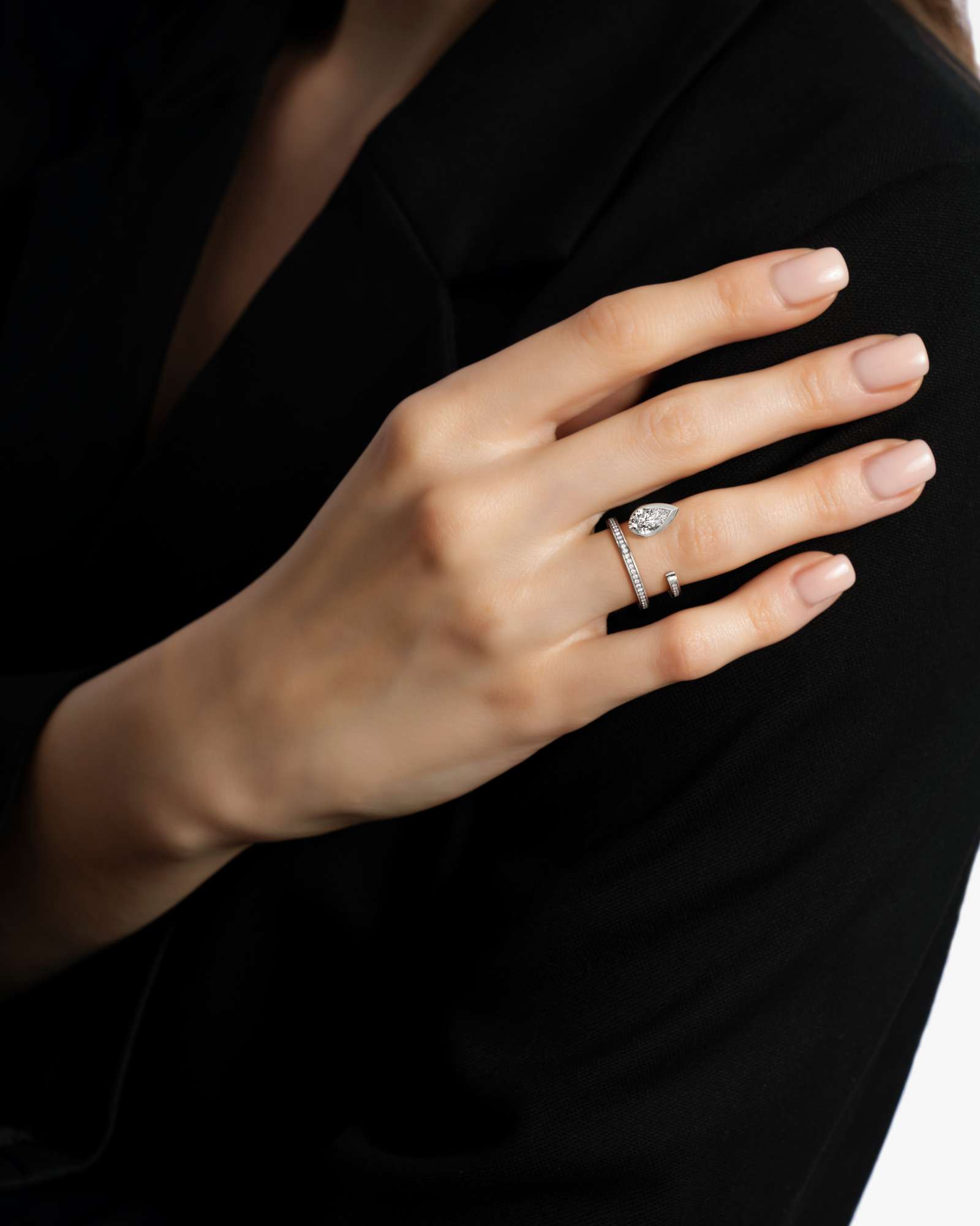 Pinnacle Apexis Diamond Ring, In 14K White Gold (1.80 ctw)