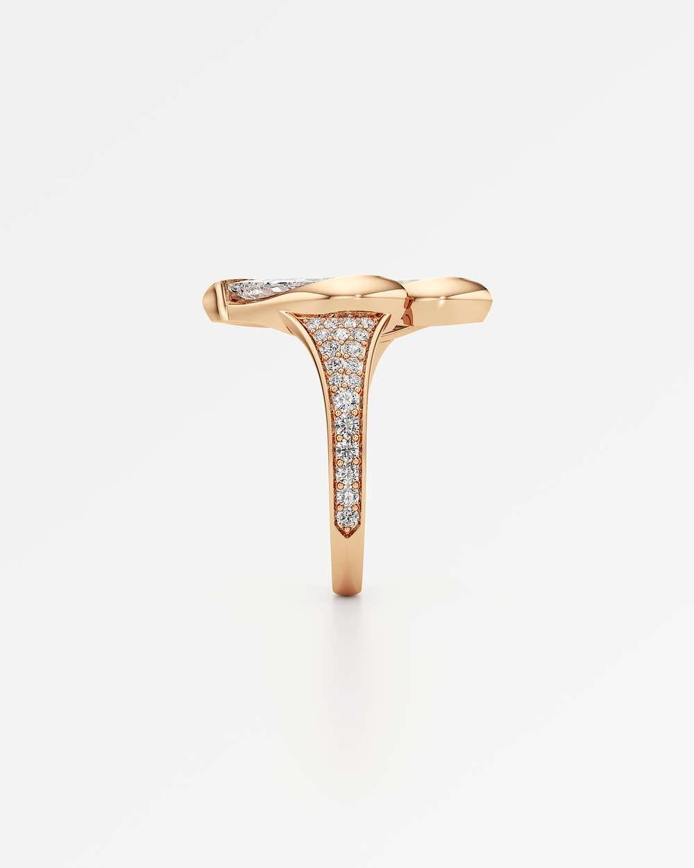 Aquene Diamond Ring