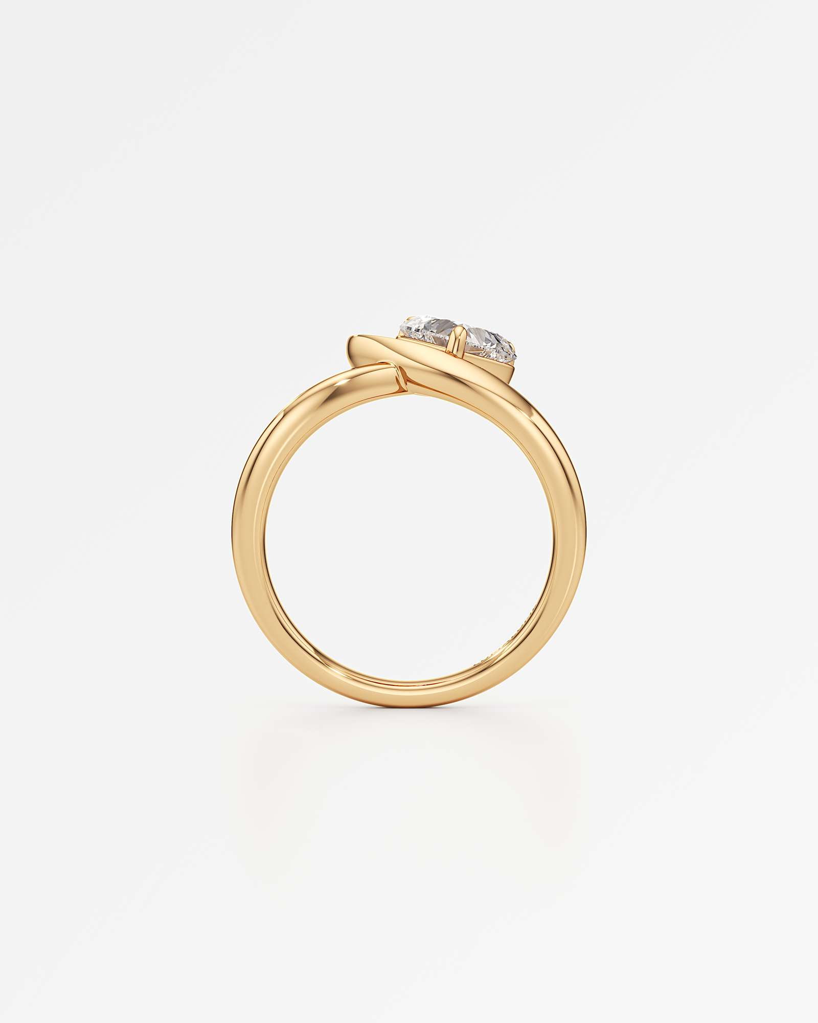 You Chérelle Diamond Engagement Ring, In 14K Yellow Gold (1.25 ctw)