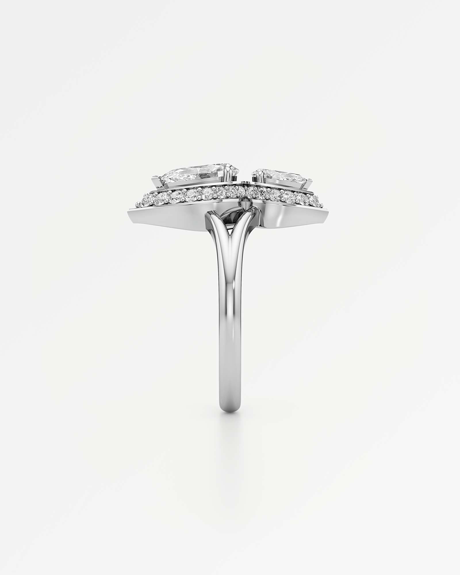 HELD Vianna Diamond Engagement Ring, In 14K White Gold (1.43 ctw)