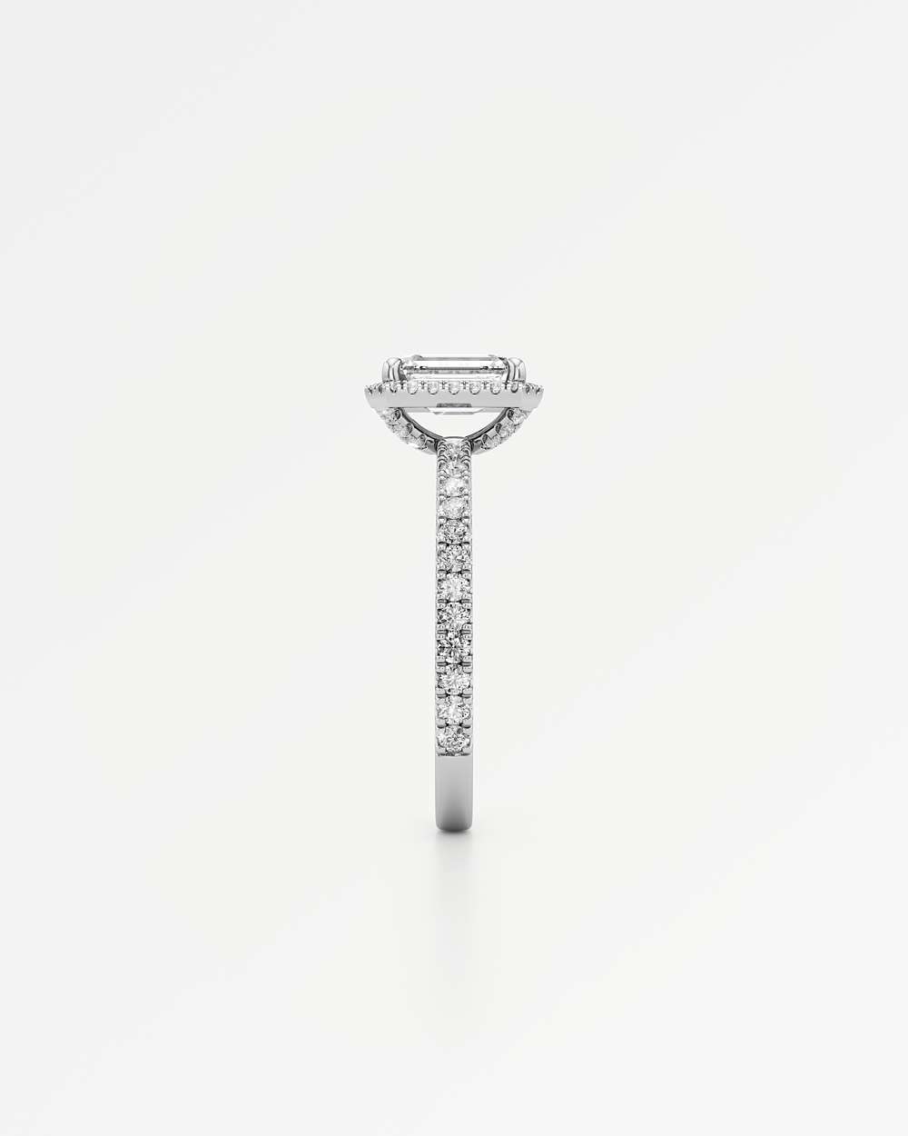 Elsa Halo Diamond Engagement Ring
