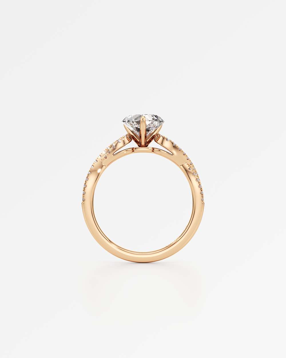 Alessia Solitaire Diamond Engagement Ring