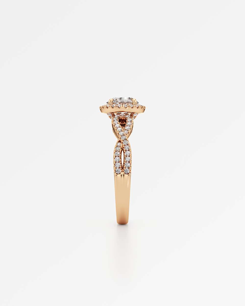 Alessia Halo Diamond Engagement Ring