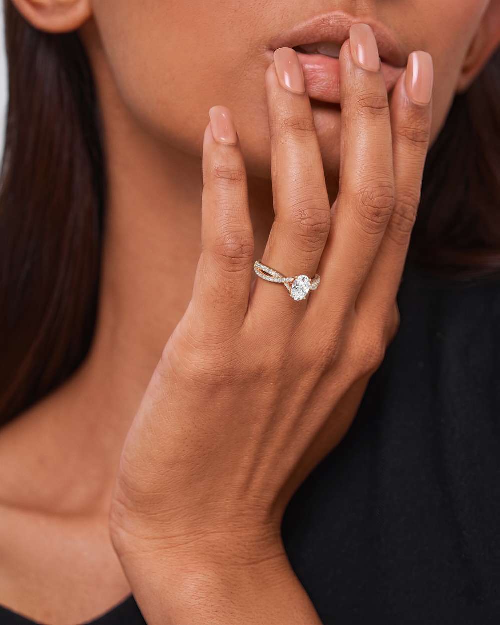 Arabella Solitaire Diamond Engagement Ring