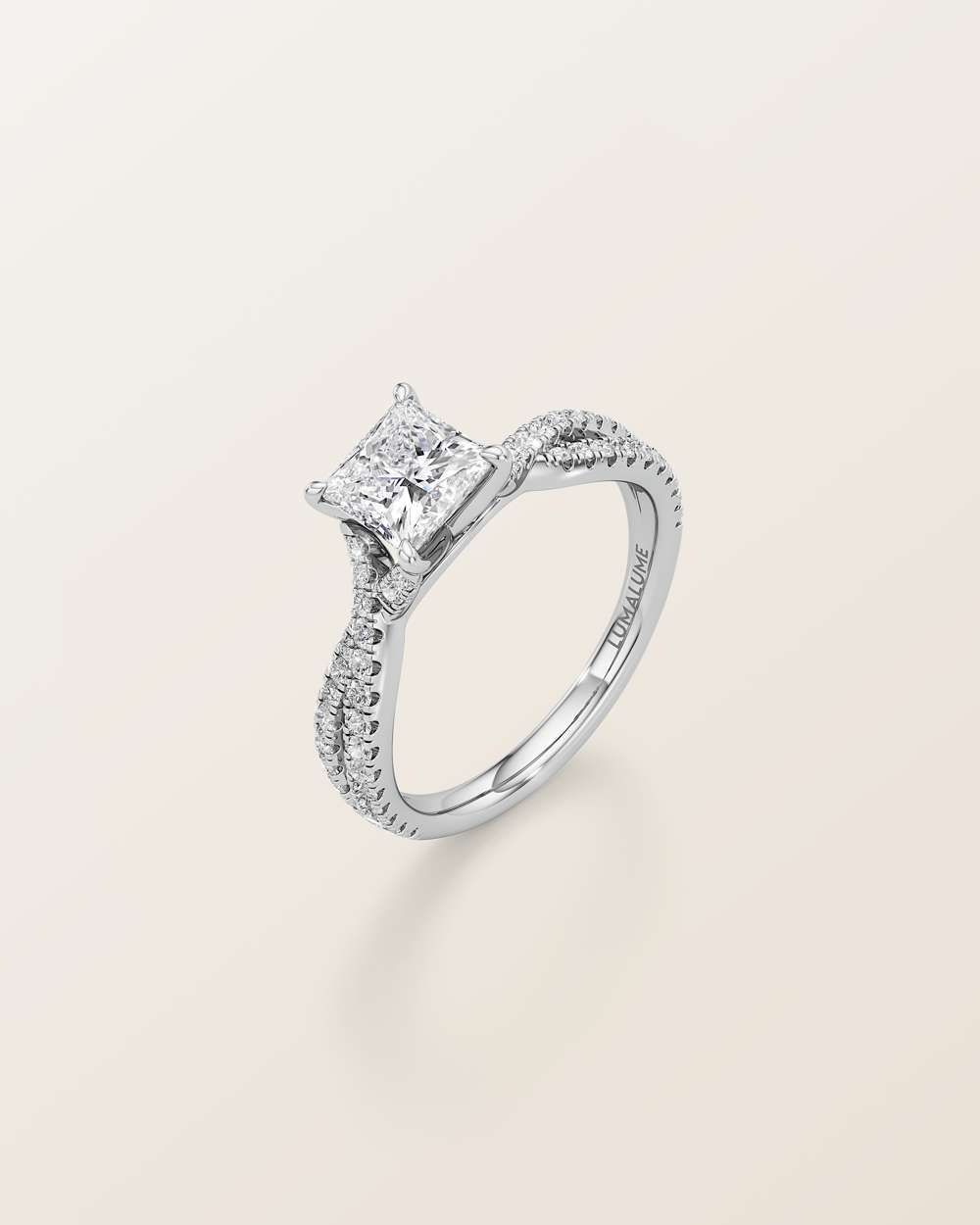 Arabella Solitaire Diamond Engagement Ring