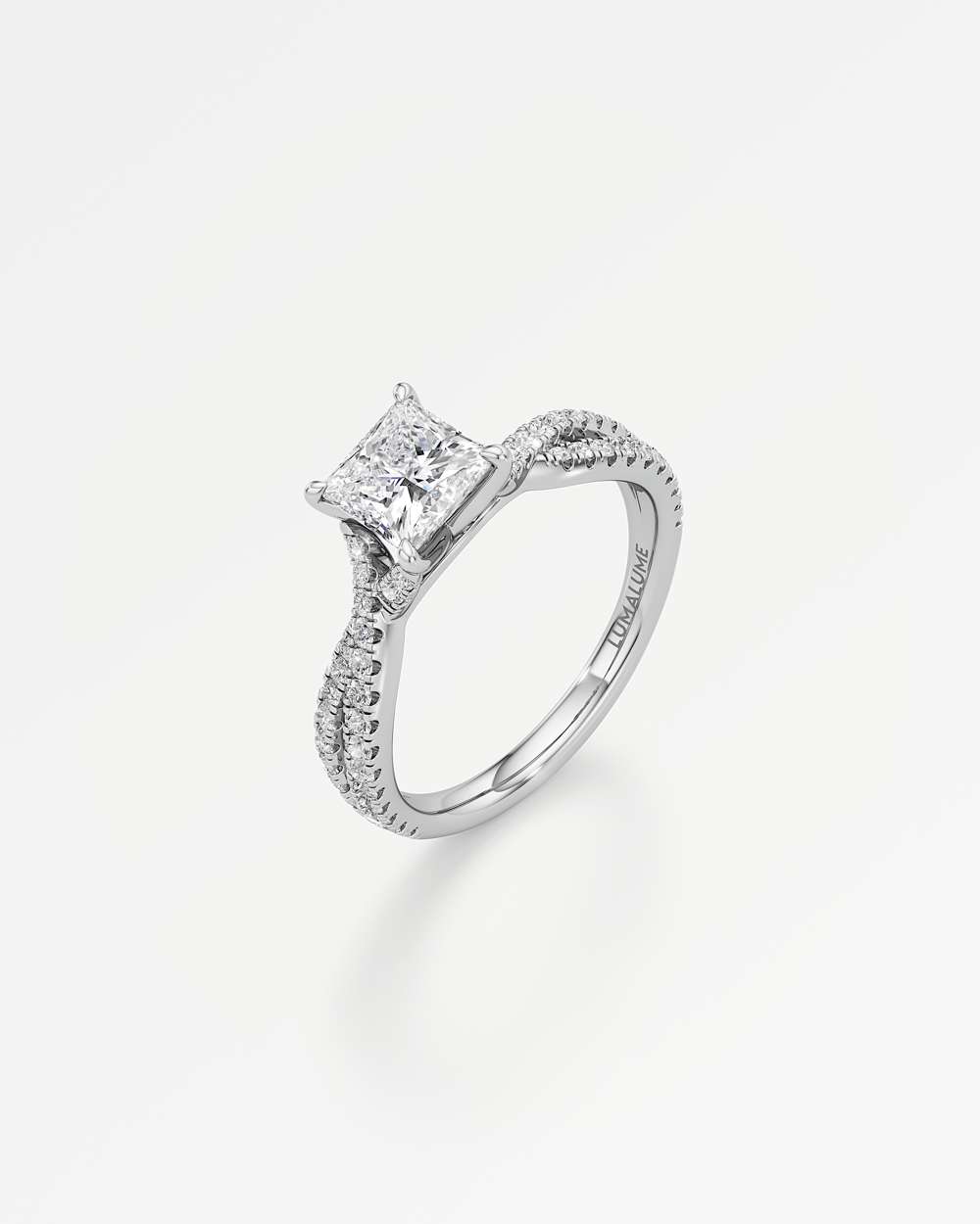 Arabella Solitaire Diamond Engagement Ring