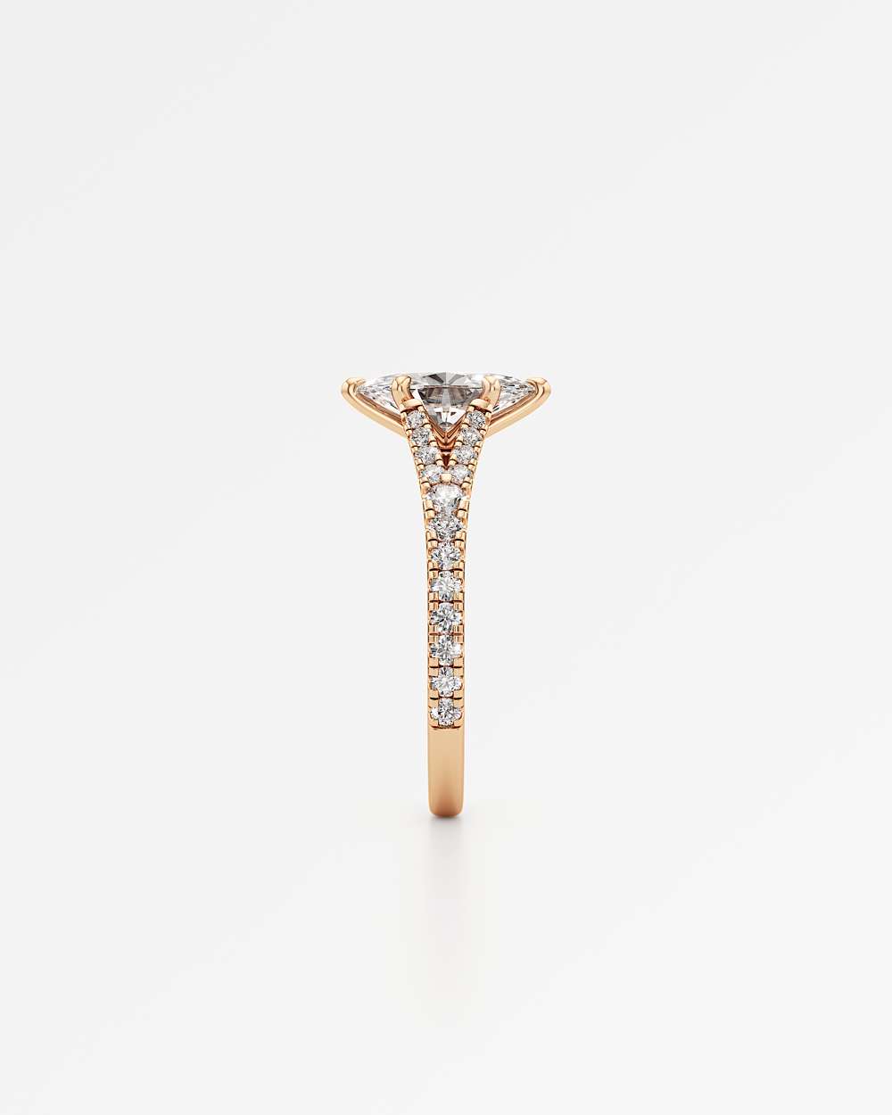 Marisol Solitaire Diamond Engagement Ring