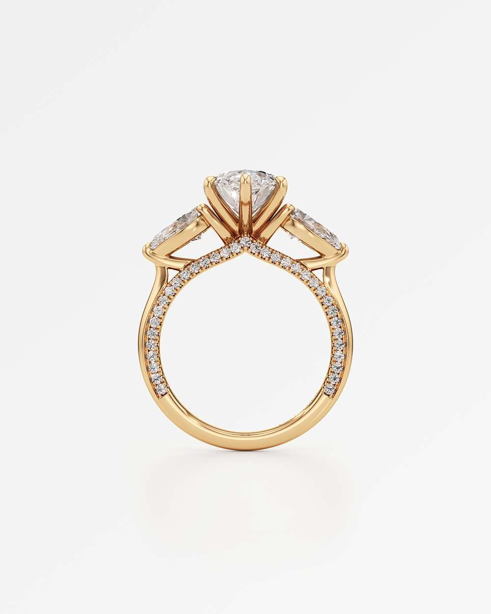 Triana Solitaire Diamond Engagement Ring