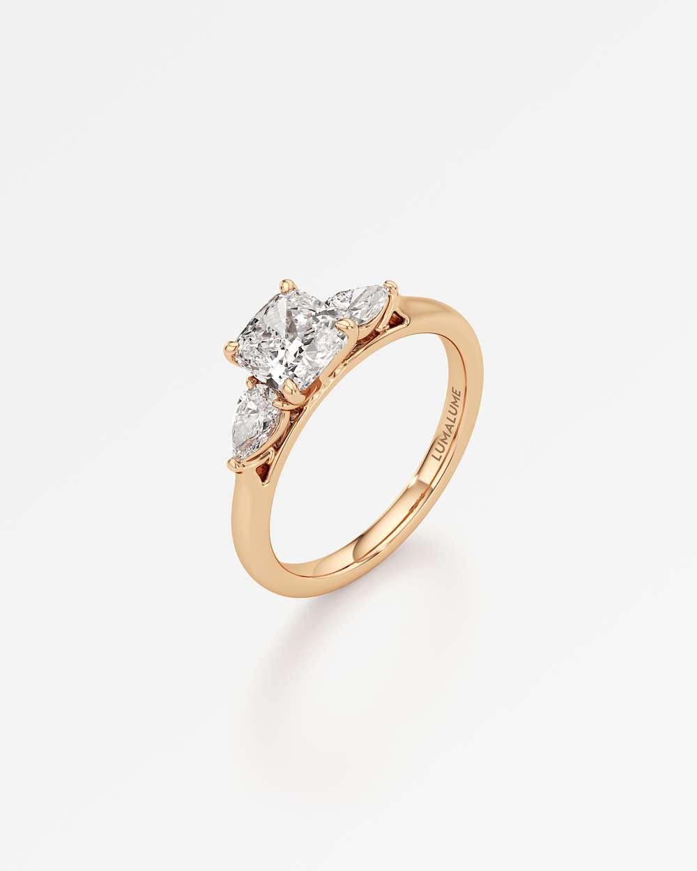 Trinette Solitaire Diamond Engagement Ring