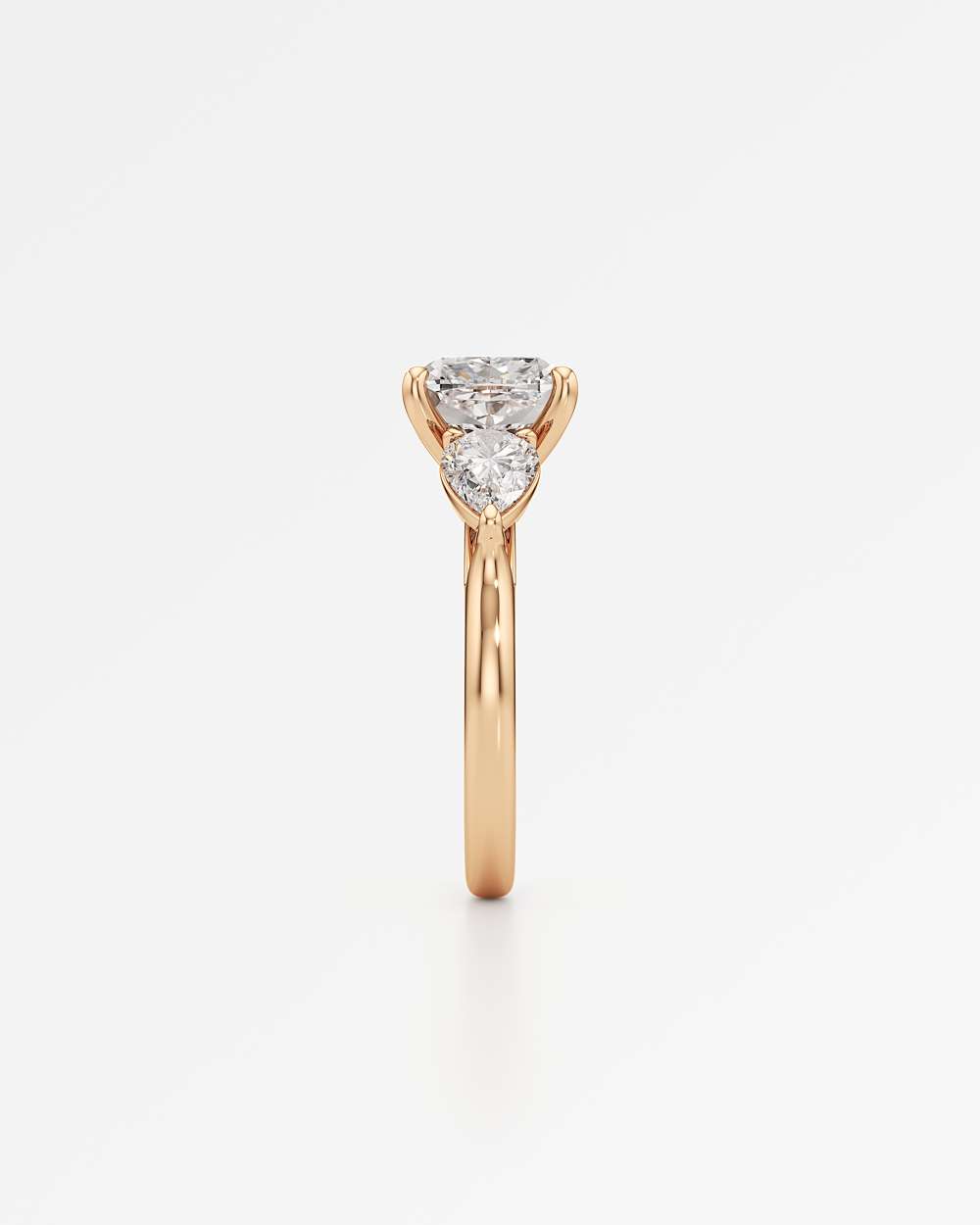 Trinette Solitaire Diamond Engagement Ring