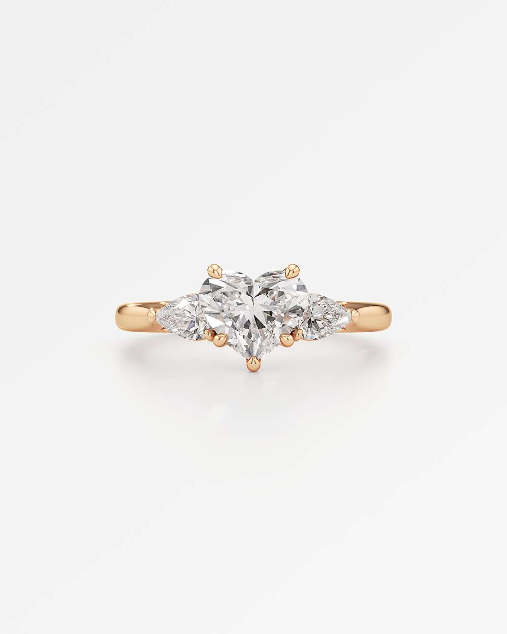 Trinette Solitaire Diamond Engagement Ring