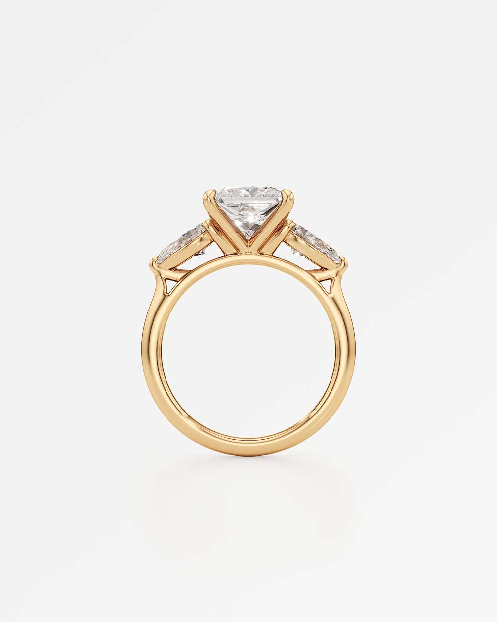 Trinette Solitaire Diamond Engagement Ring