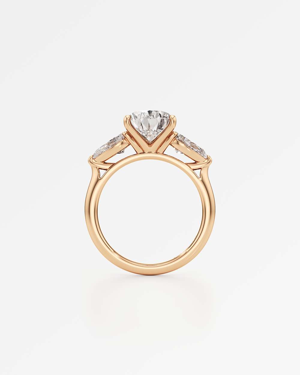 Trinette Solitaire Diamond Engagement Ring
