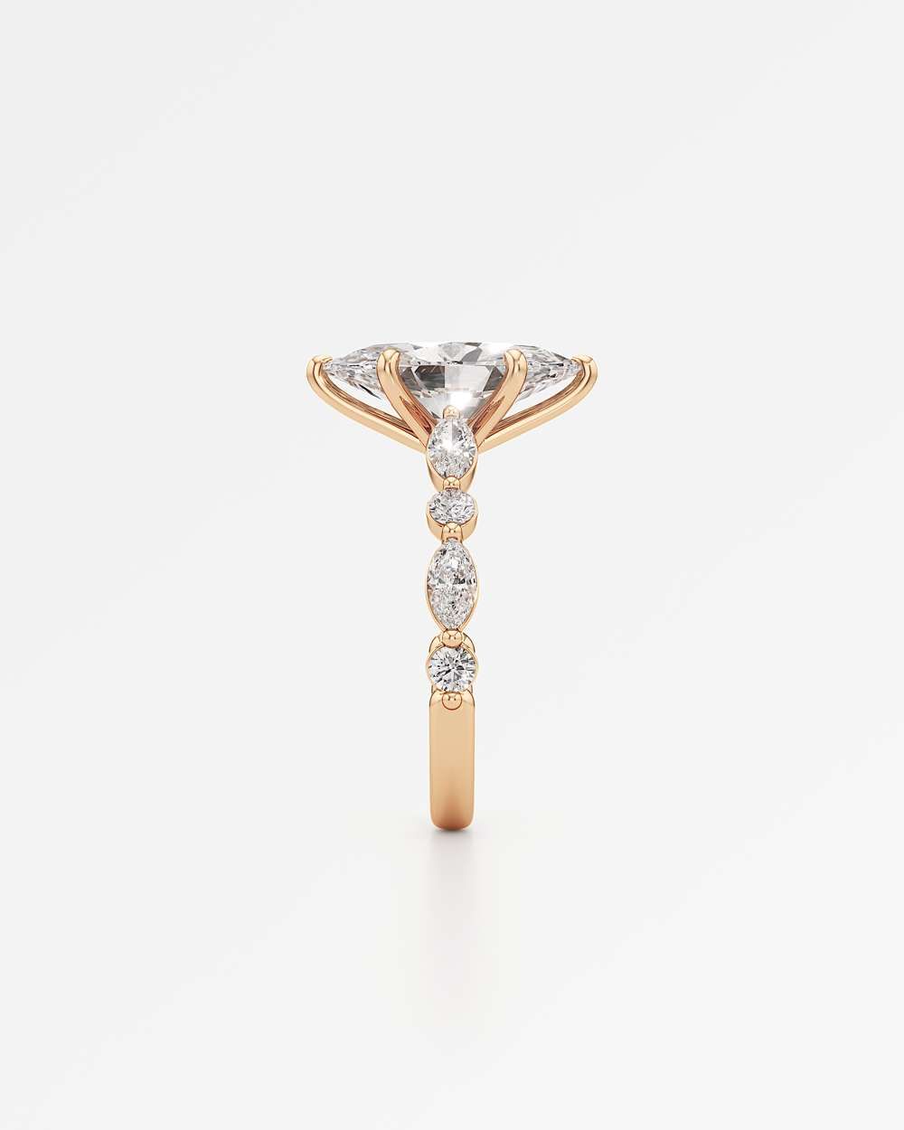Zolaine Solitaire Diamond Engagement Ring