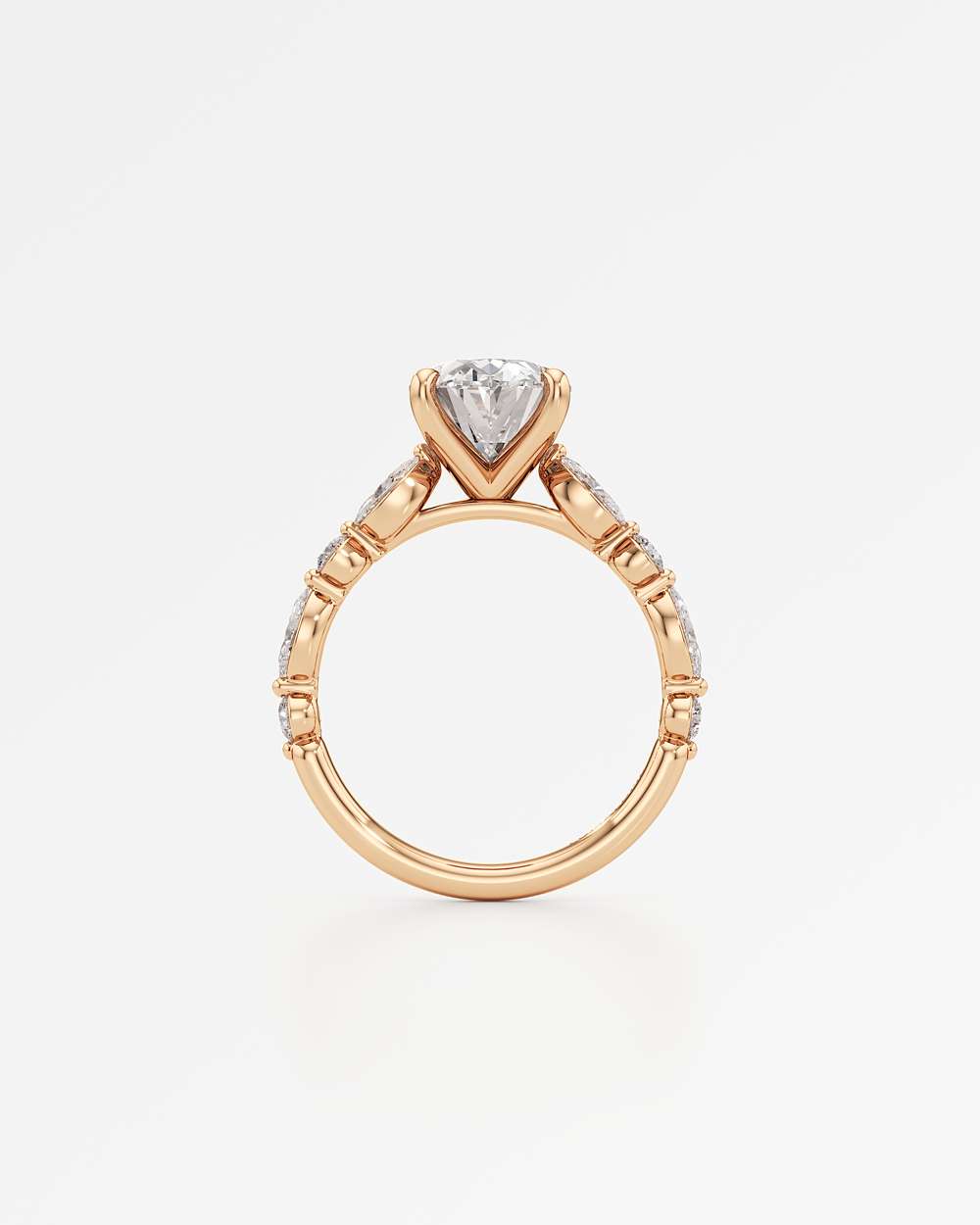 Zolaine Solitaire Diamond Engagement Ring