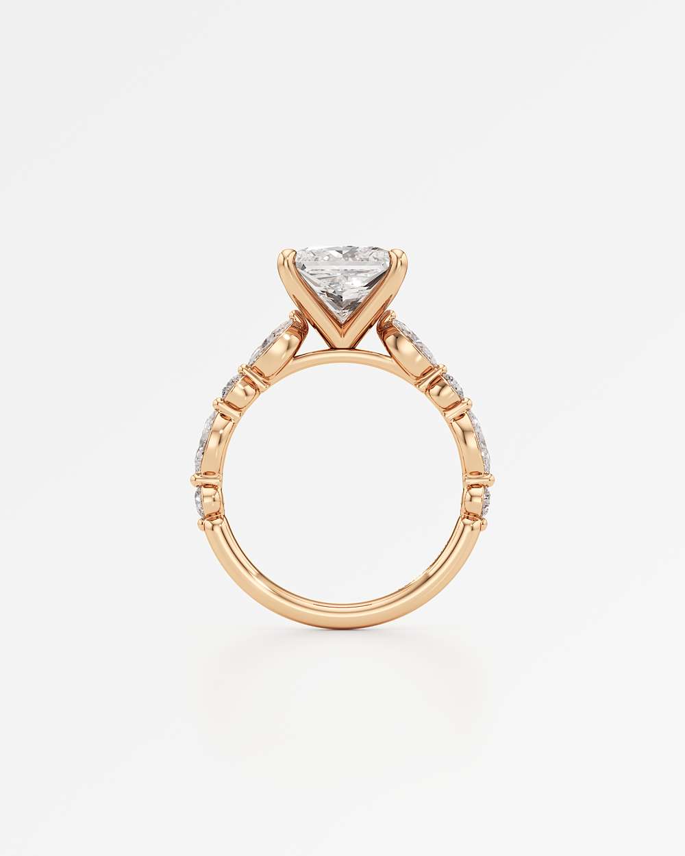 Zolaine Solitaire Diamond Engagement Ring