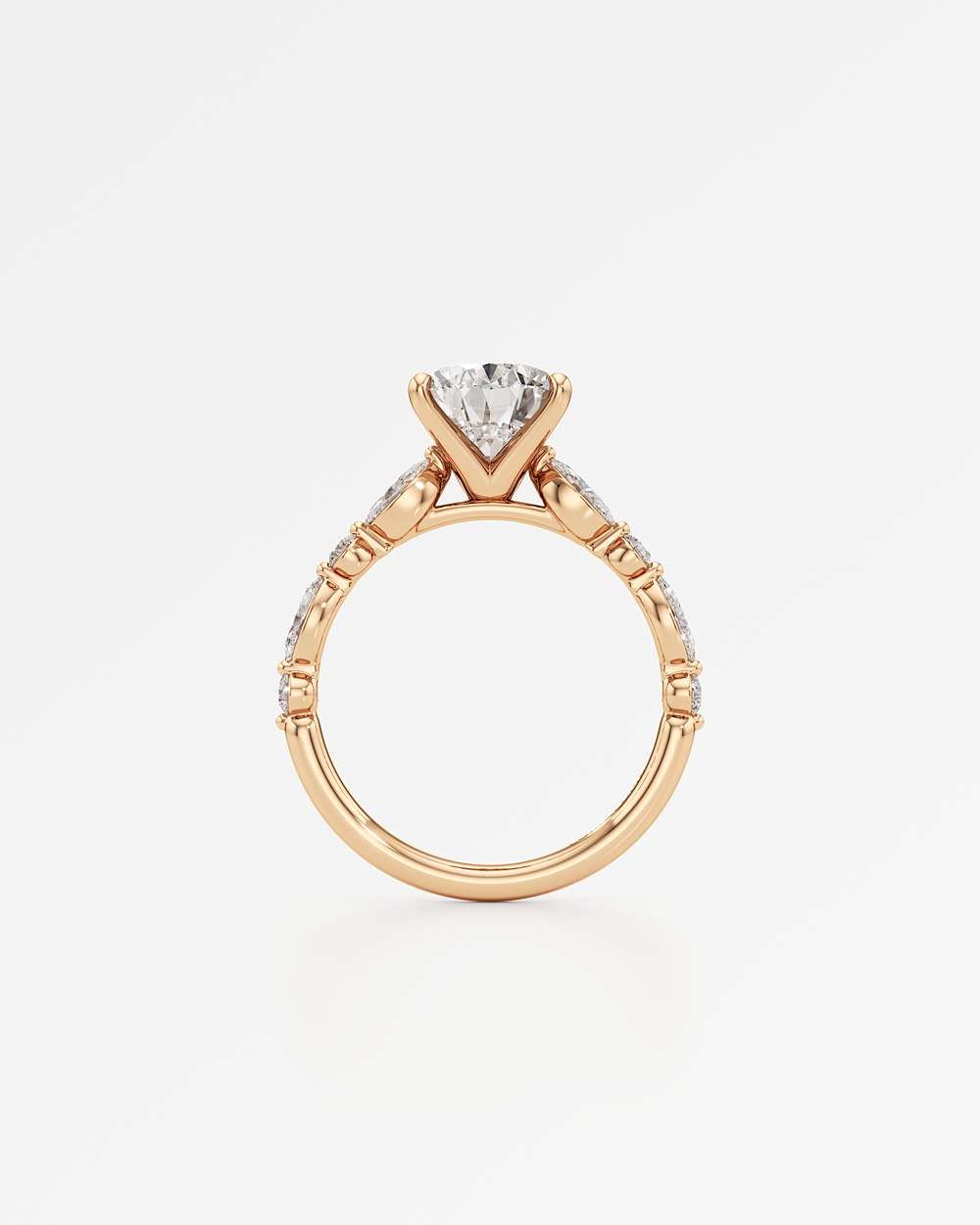 Zolaine Solitaire Diamond Engagement Ring