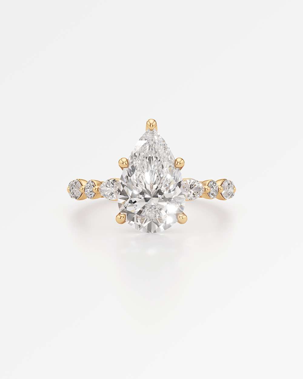 Zolaine Solitaire Diamond Engagement Ring